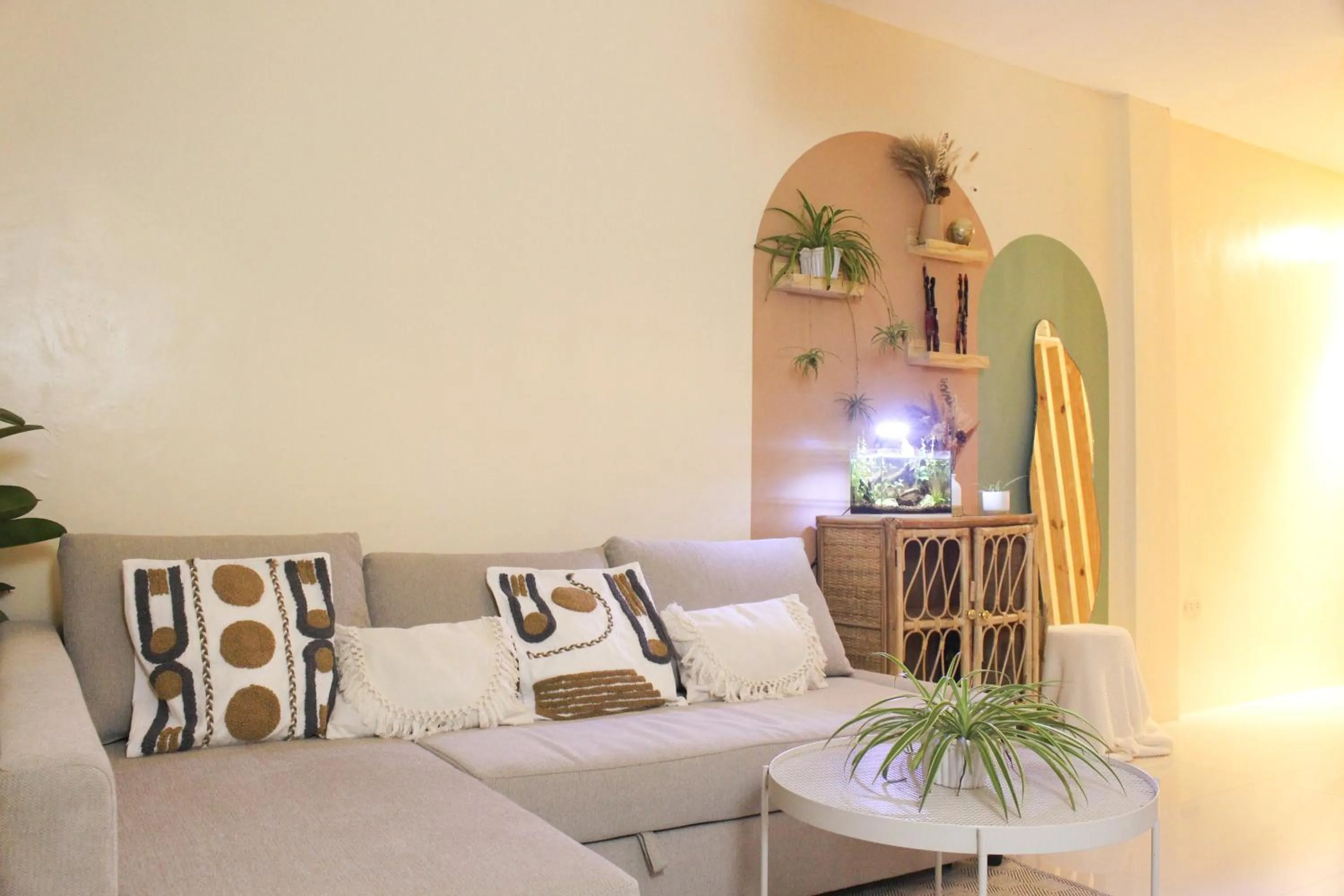 Living room in Urban Oasis Resort, Tarlac