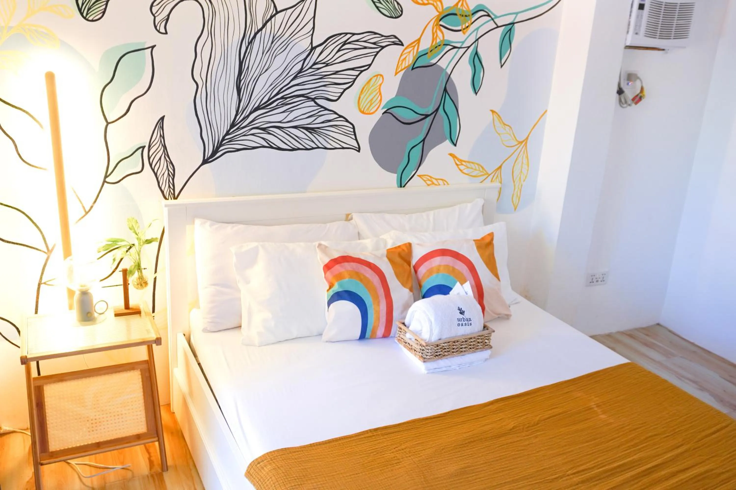 Bedroom, Bed in Urban Oasis Resort, Tarlac