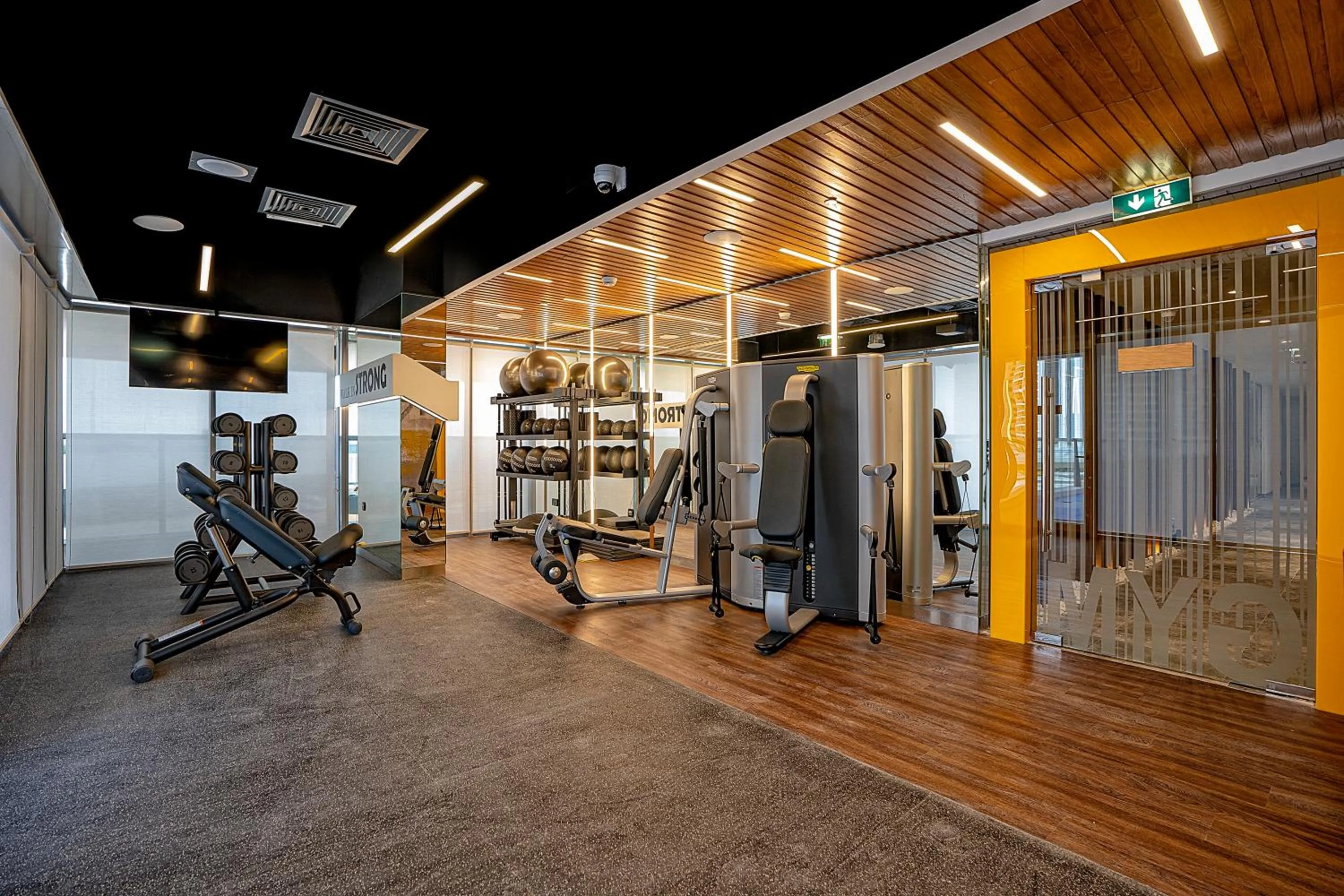 Fitness centre/facilities in The First Collection Dubai Business Bay