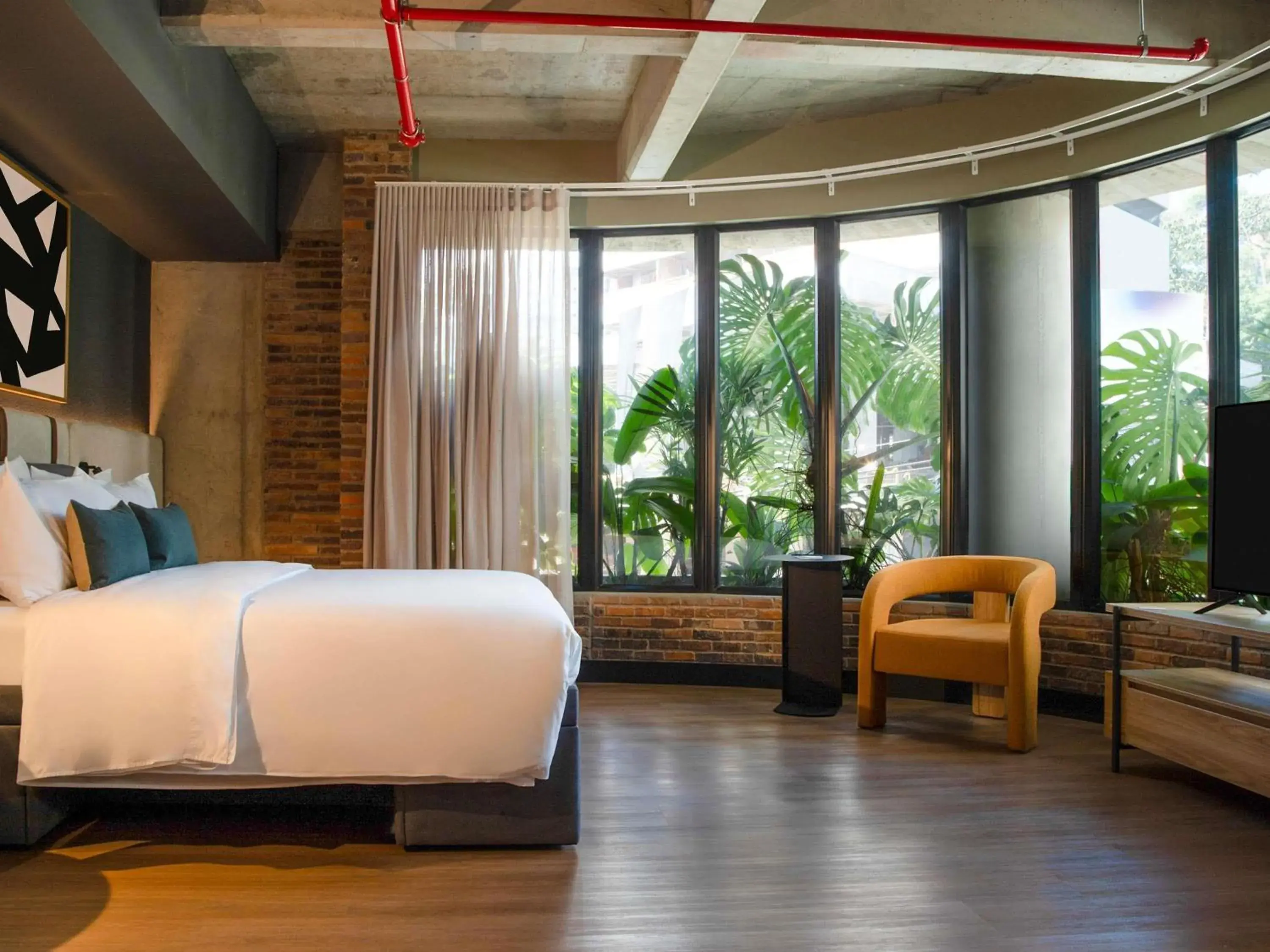 Bedroom, Bed in Tribe Medellín Bedroom, Bed in Tribe Medellín