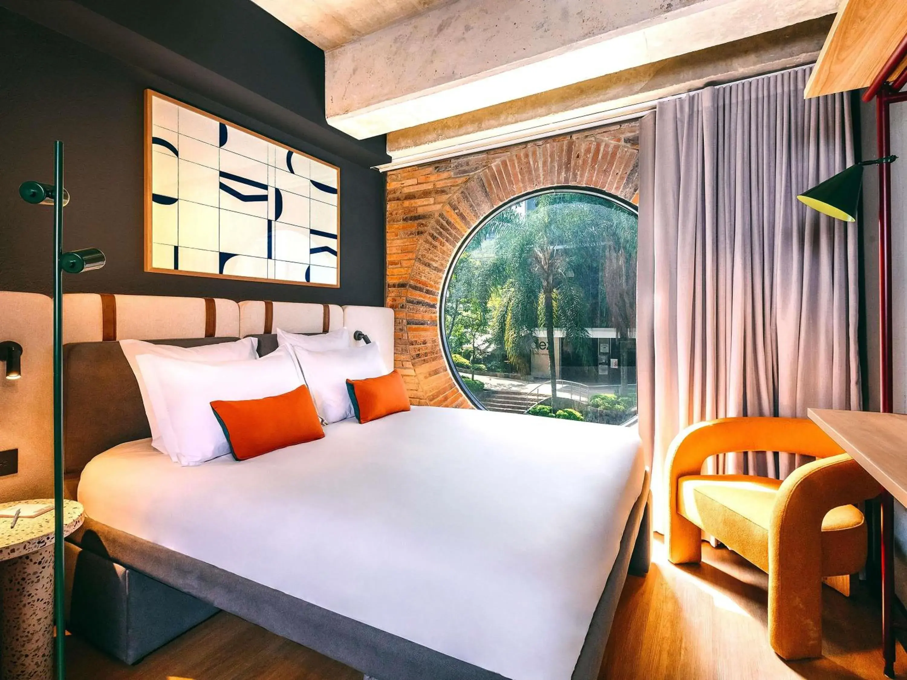 Bedroom, Bed in Tribe Medellín Bedroom, Bed in Tribe Medellín