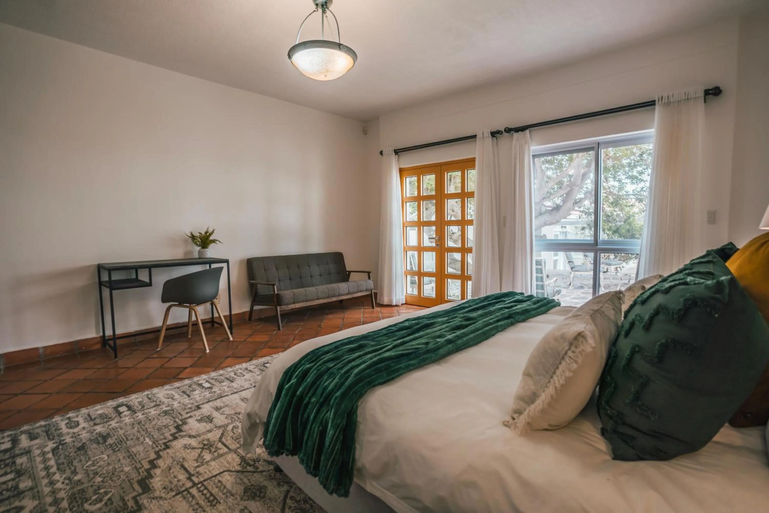 Bed in Ocean House Swakopmund