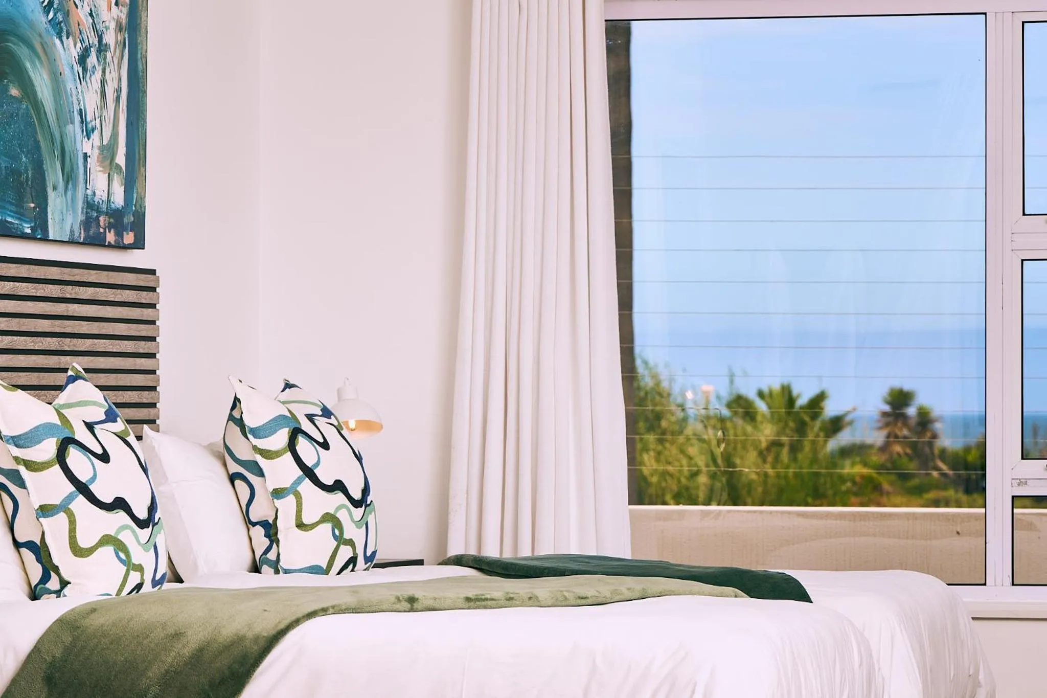 Bed in Ocean House Swakopmund