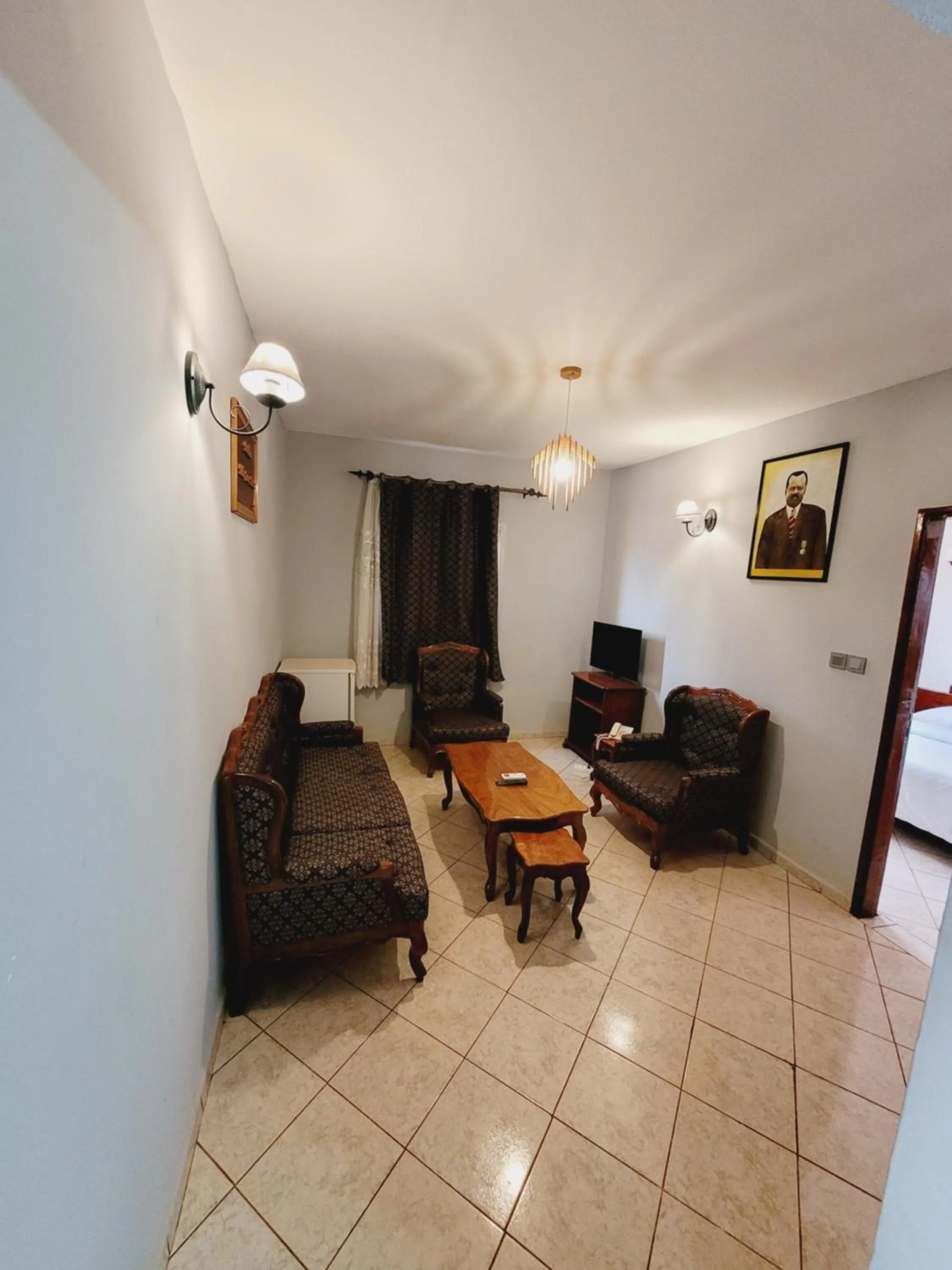 Living room in Hôtel Altitel