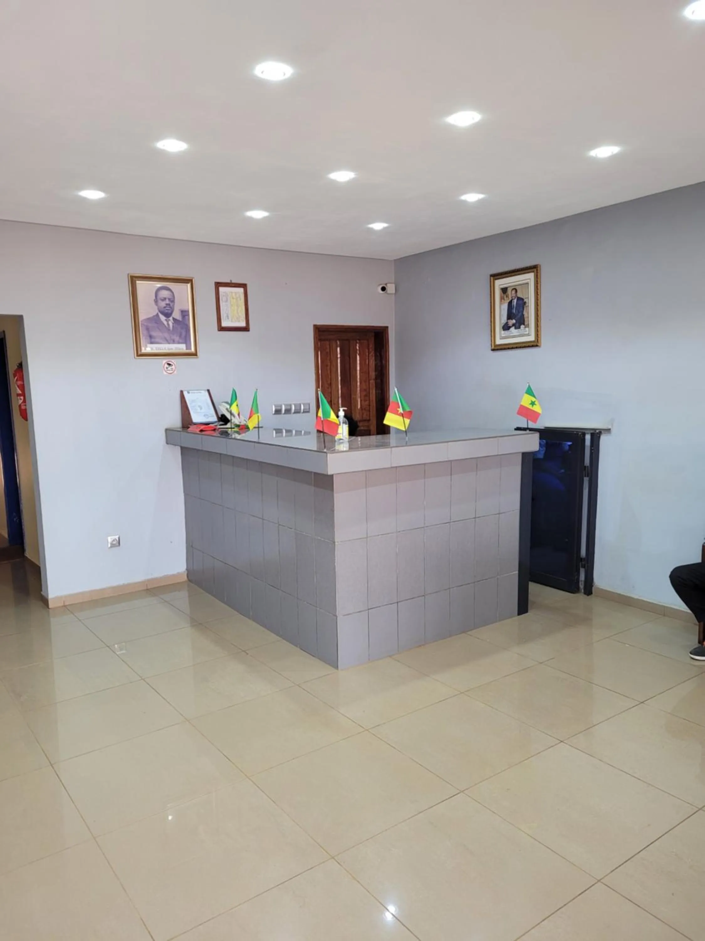 Lobby or reception in Hôtel Altitel