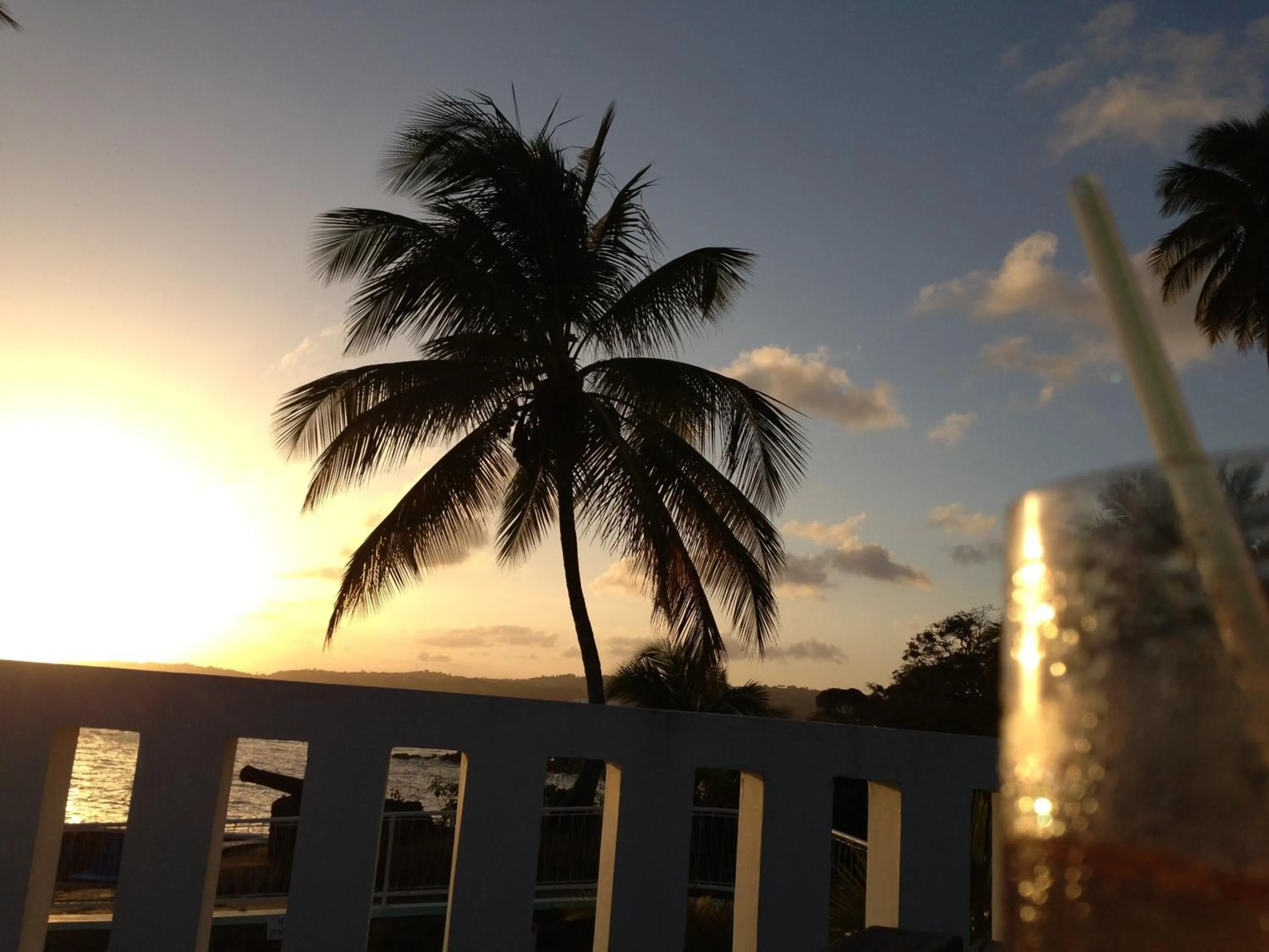 Sunset in Blue Haven Hotel - Bacolet Bay - Tobago