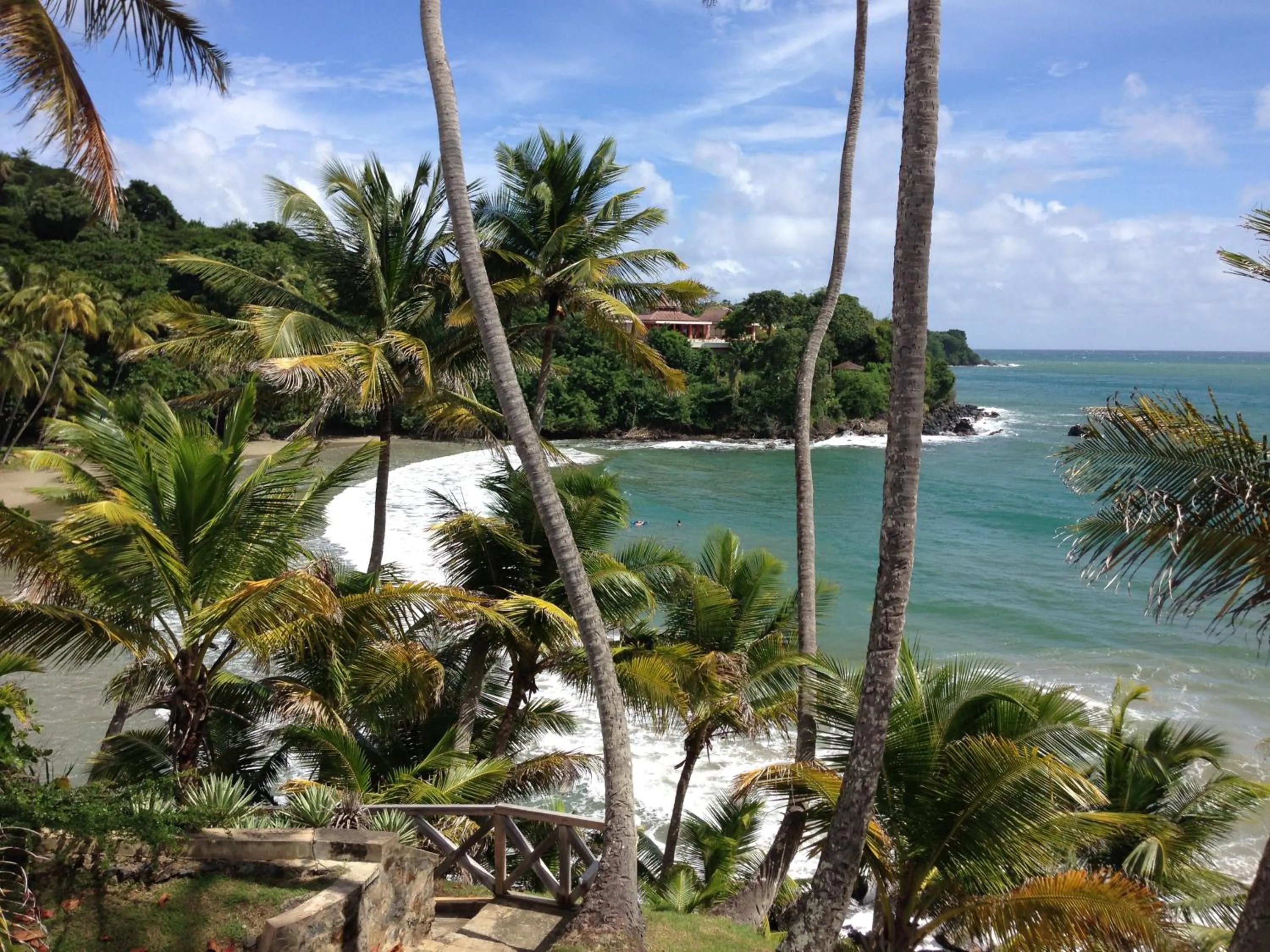 Day in Blue Haven Hotel - Bacolet Bay - Tobago