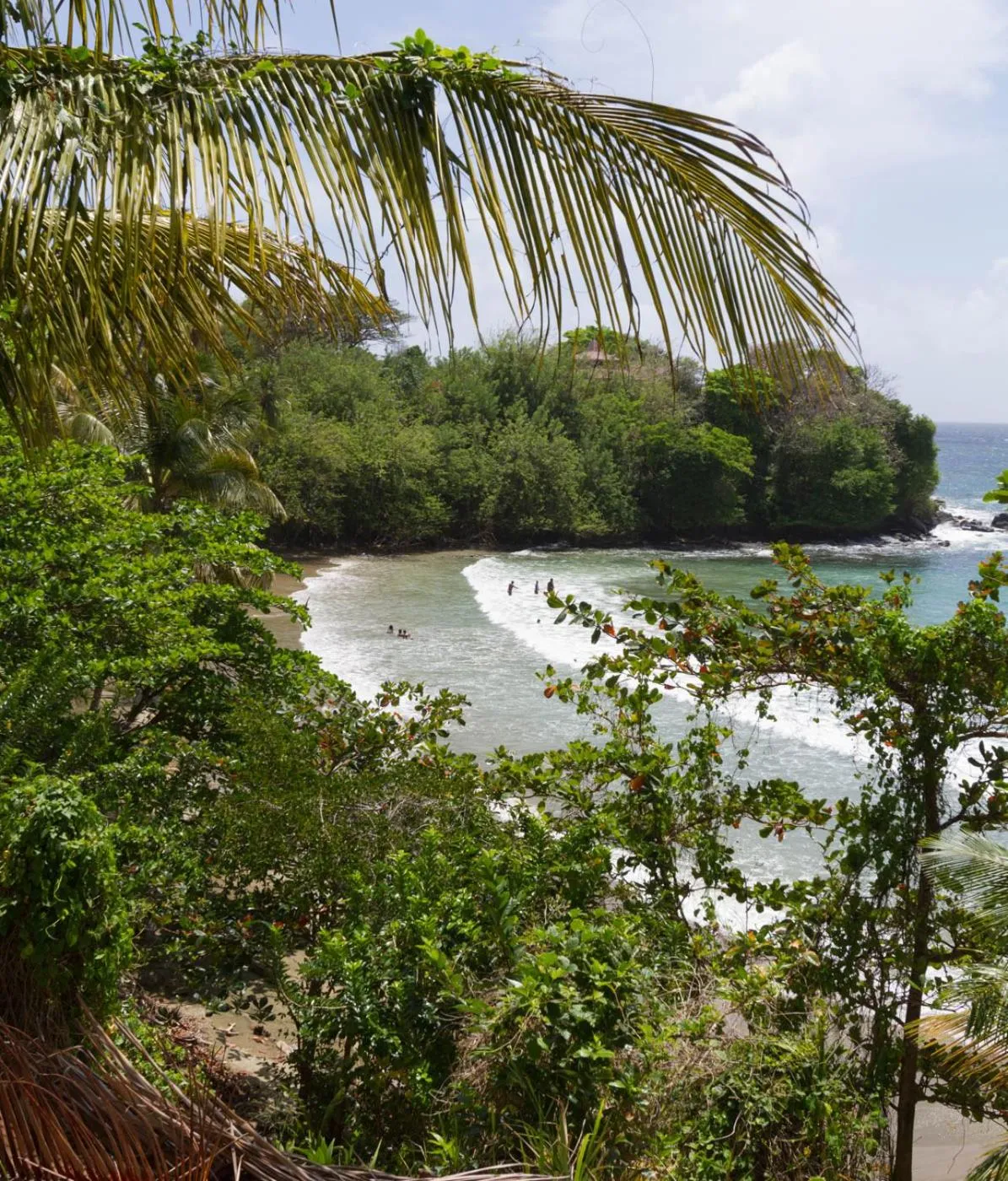 Sea view in Blue Haven Hotel - Bacolet Bay - Tobago