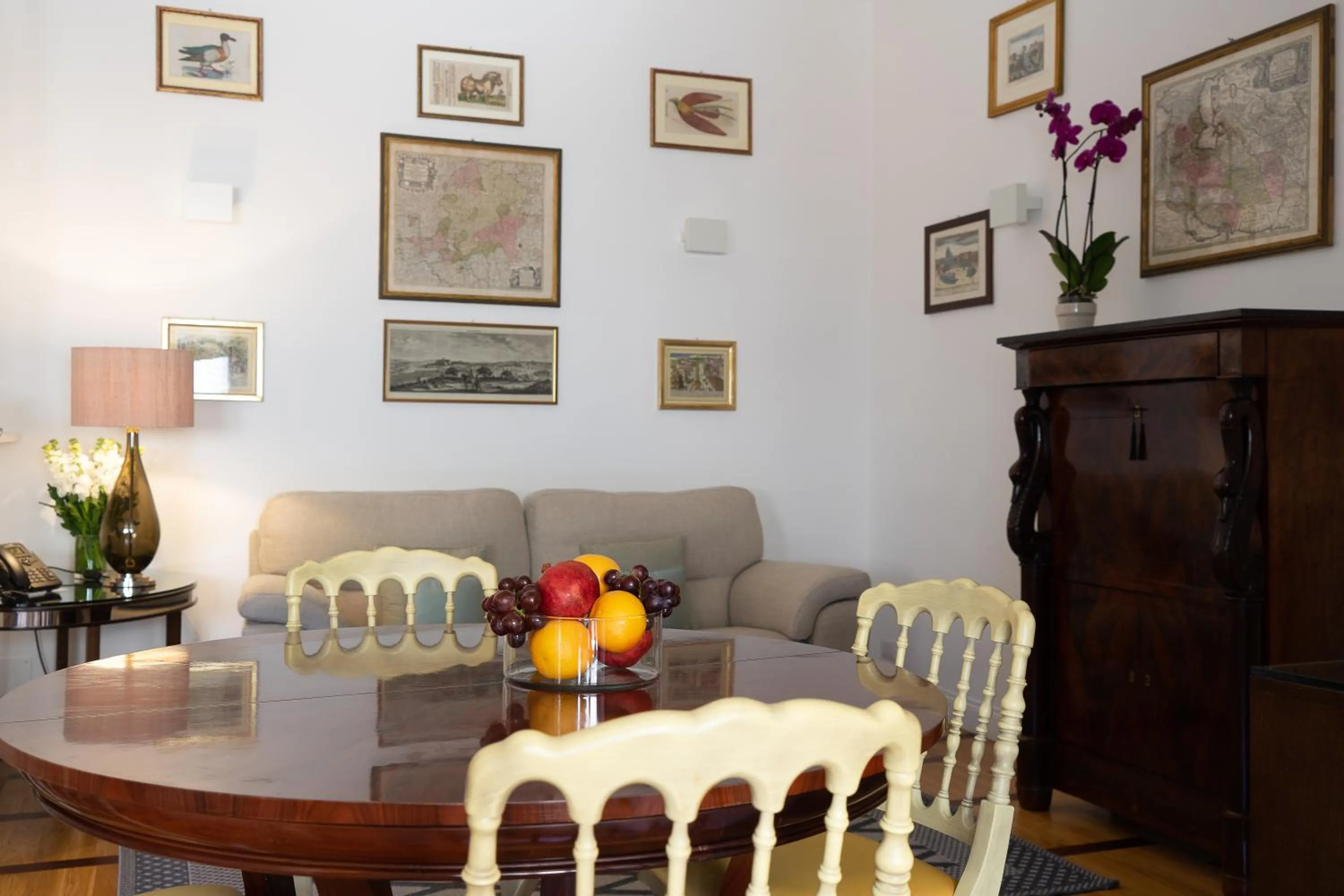 Living room in Babuino 79