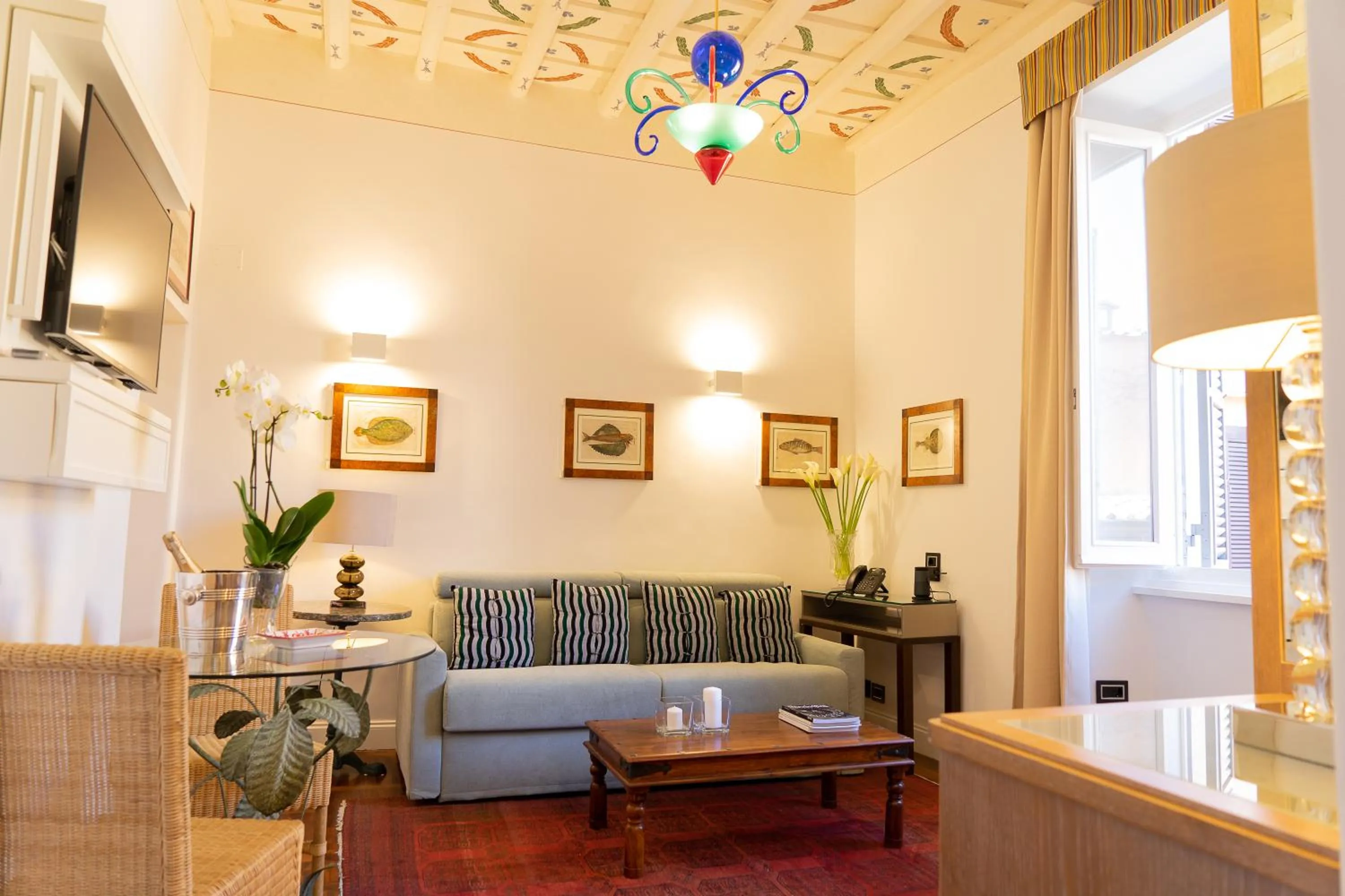 Living room in Babuino 79