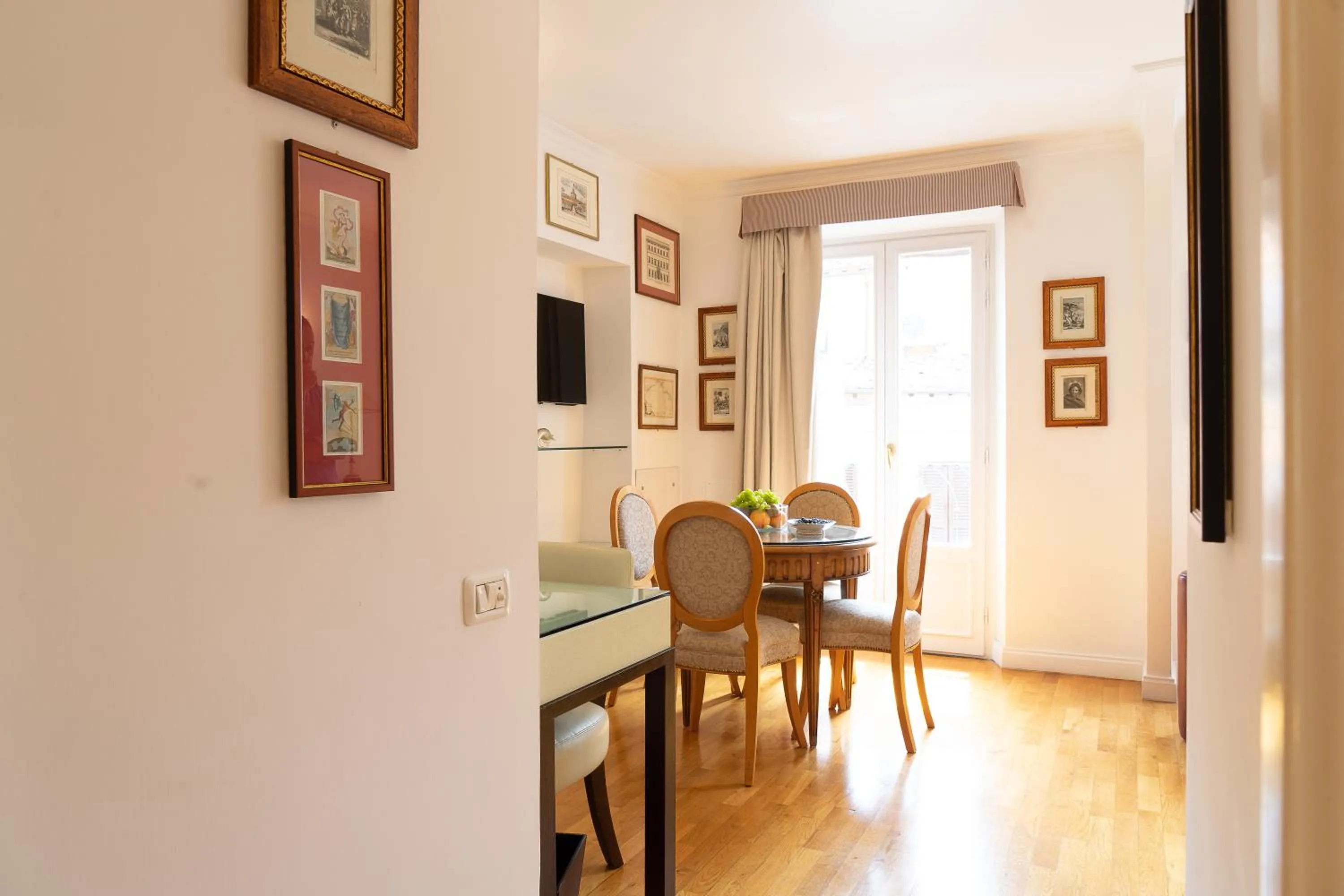 Living room in Babuino 79