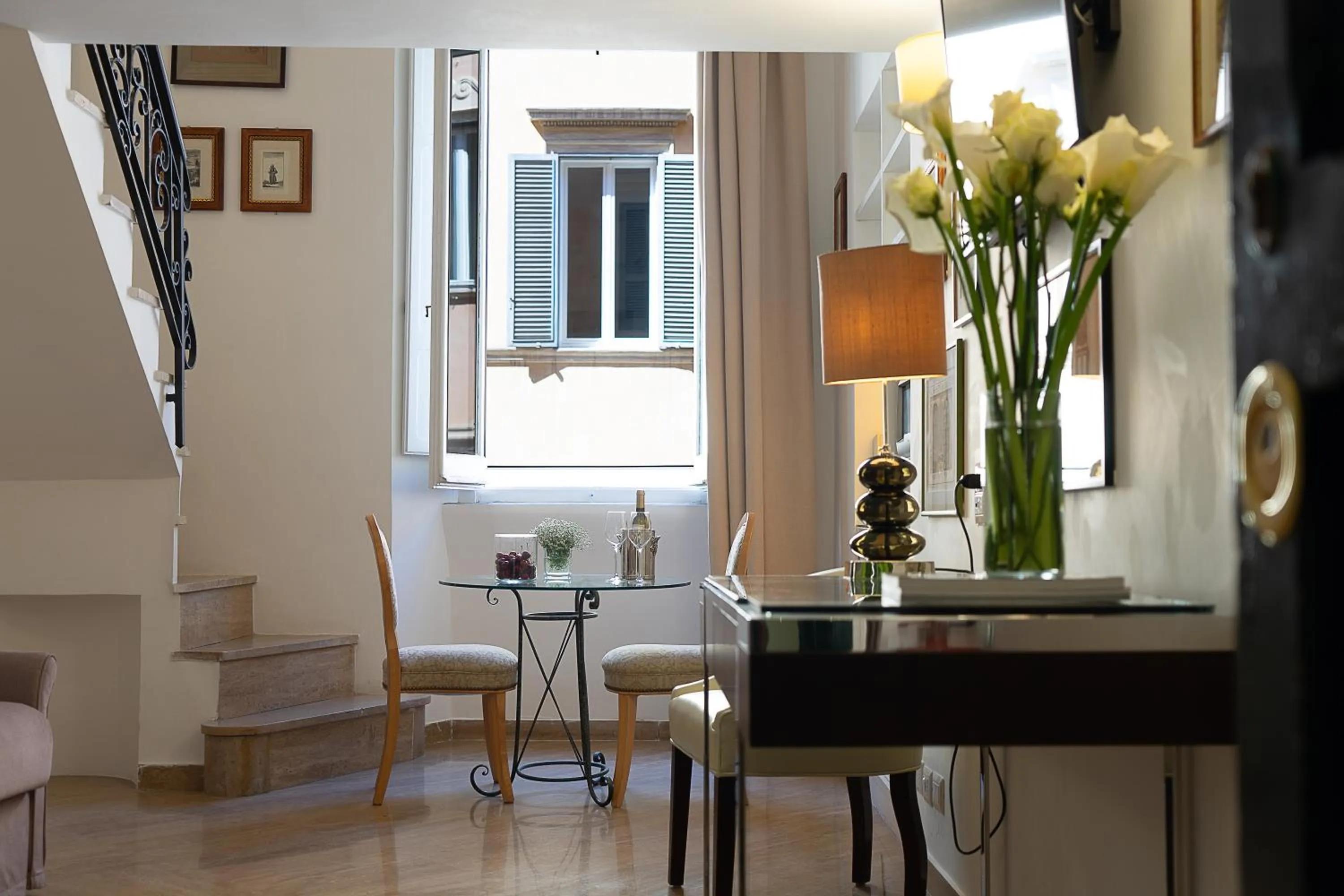 Living room in Babuino 79