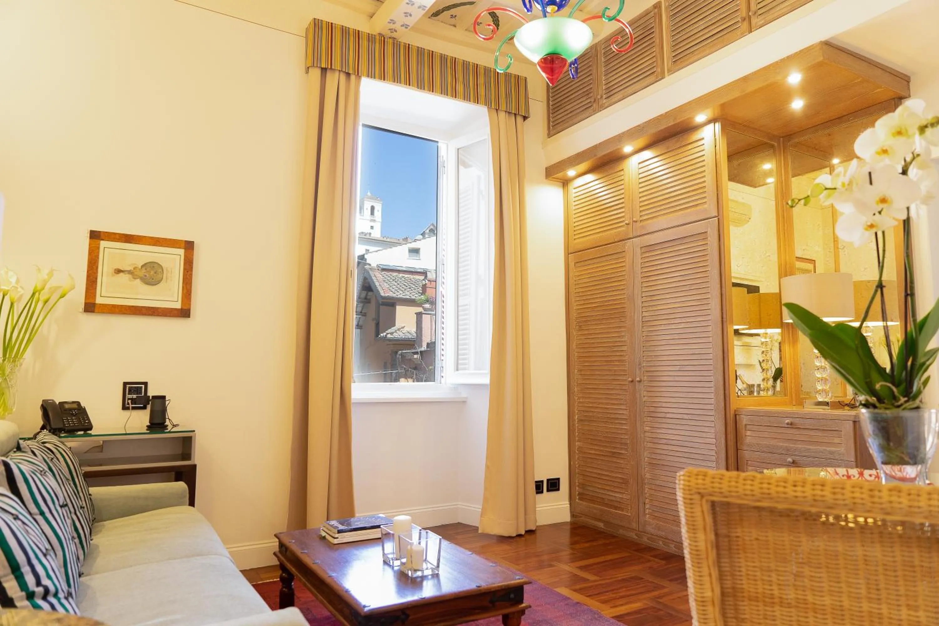 Living room in Babuino 79