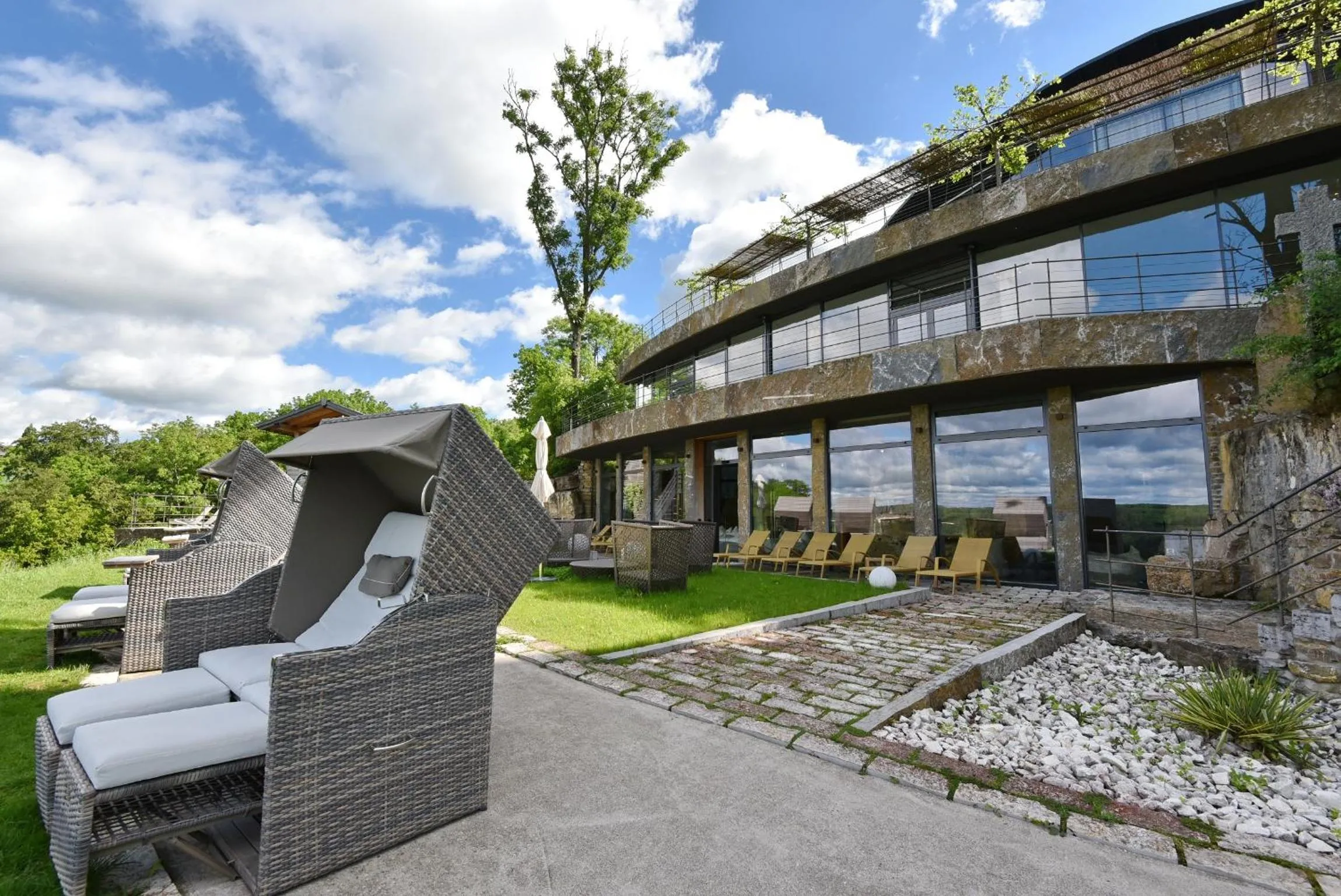 Facade/entrance in Mawell Resort