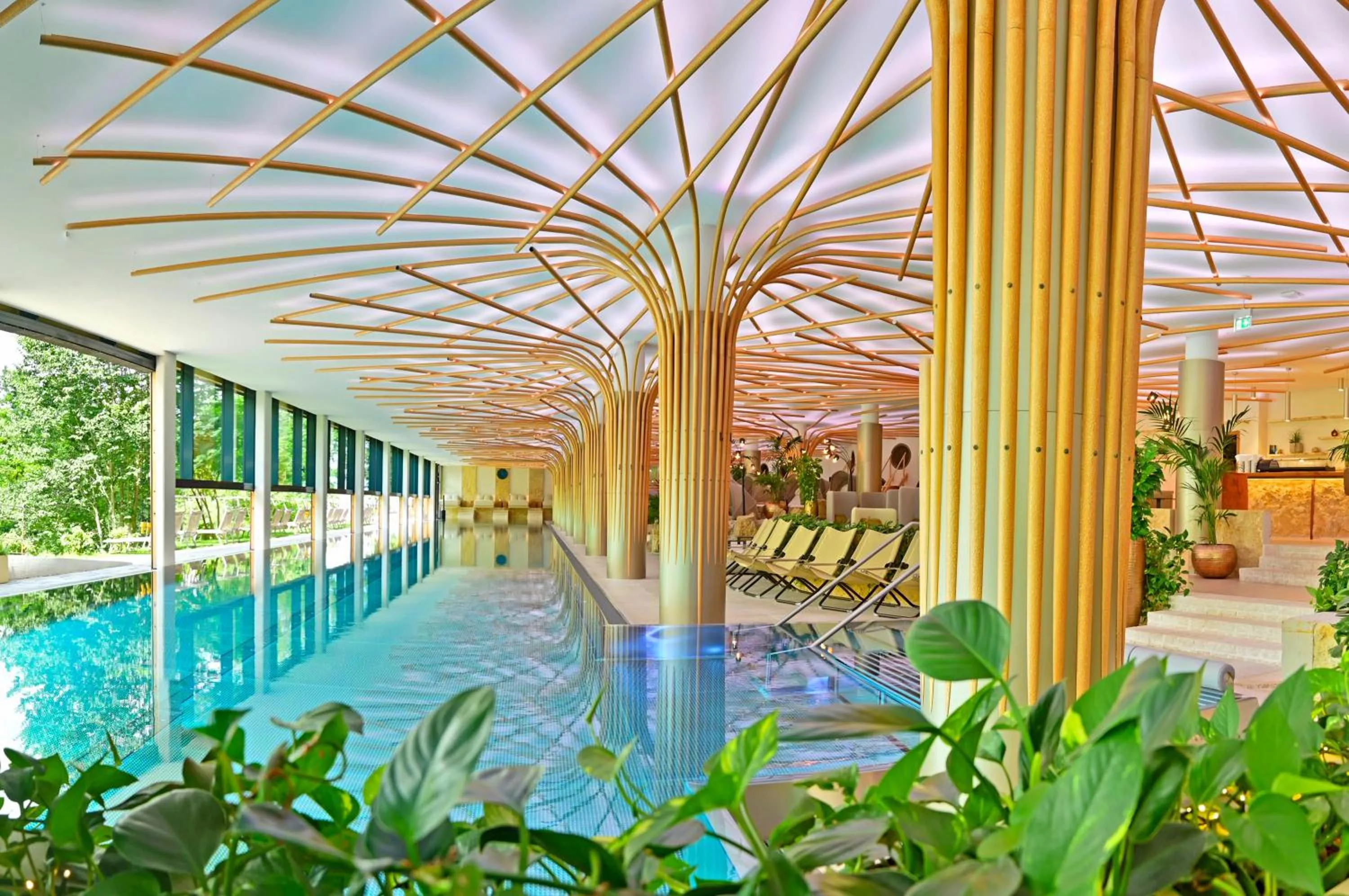 Swimming pool in Mawell Resort