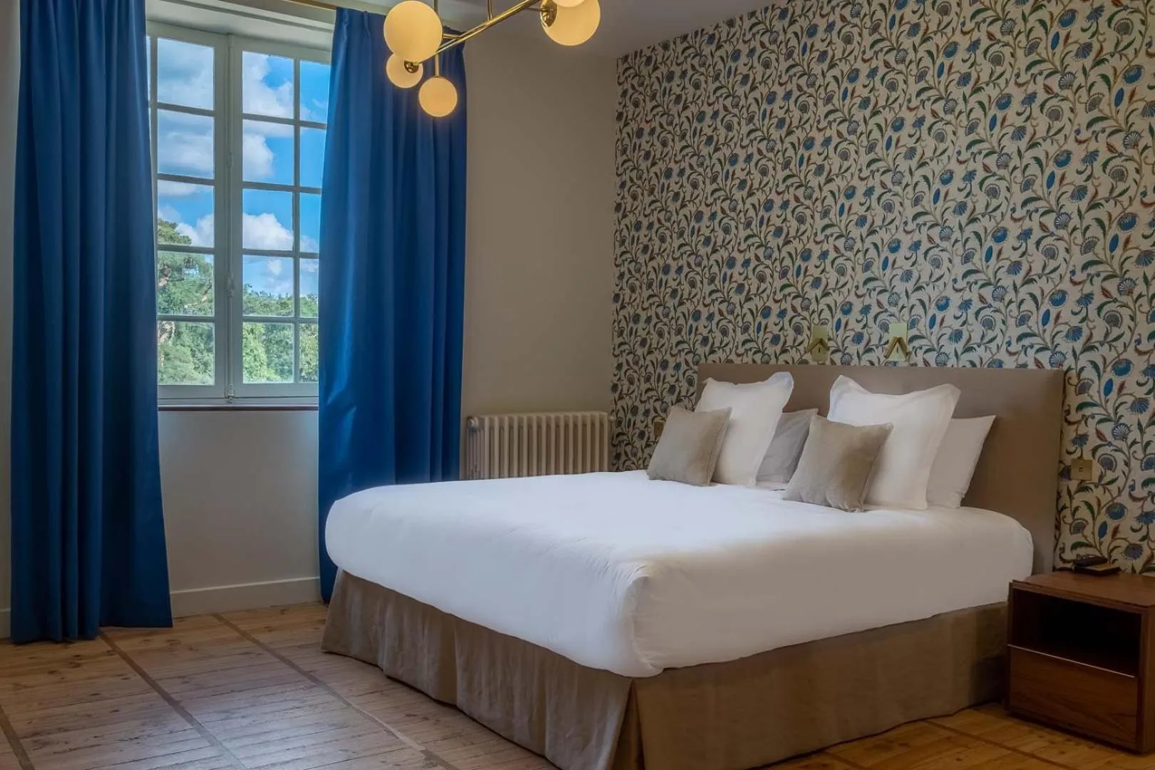 Bed in La Borde en Sologne Château & Spa