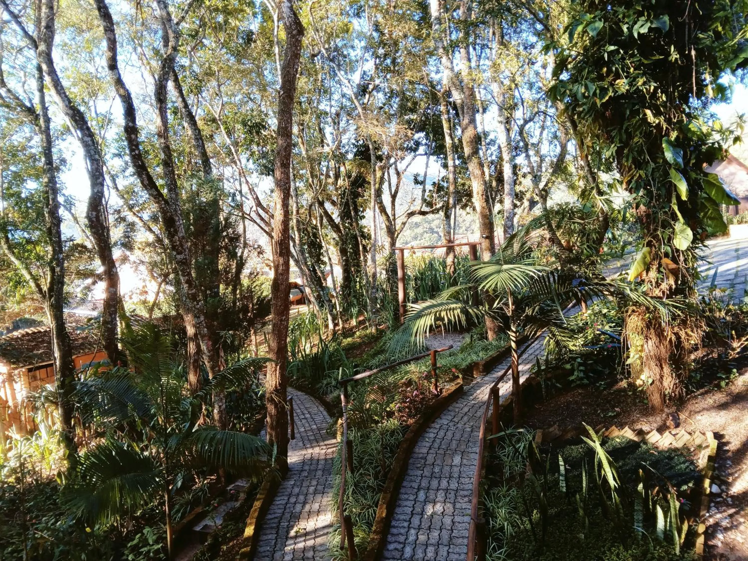 Garden in Pousada Le Lieu