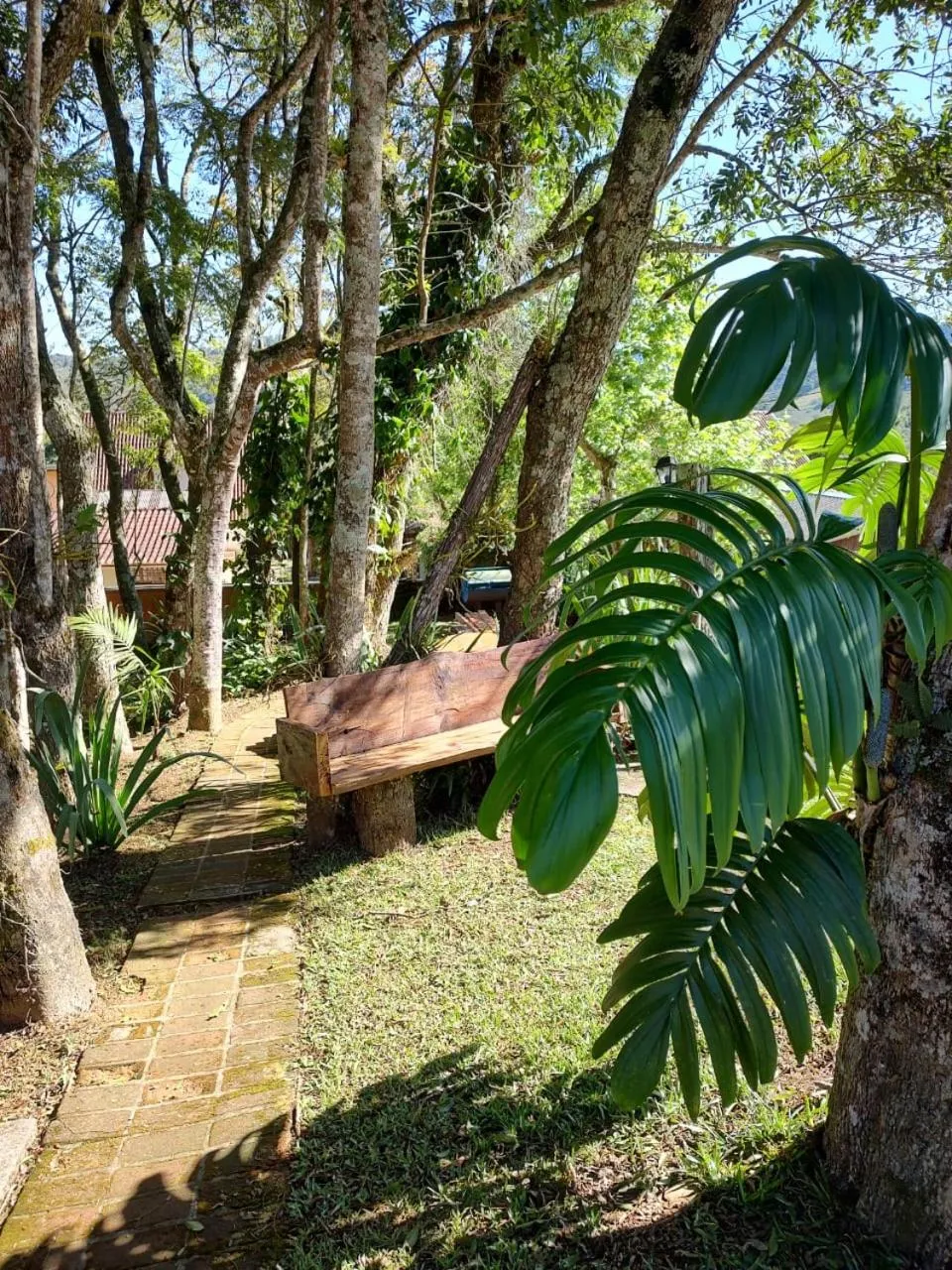 Garden in Pousada Le Lieu