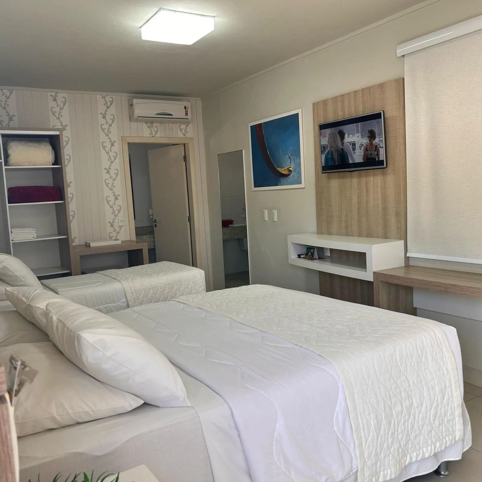 Bed in Pousada Quinta da Baleeira