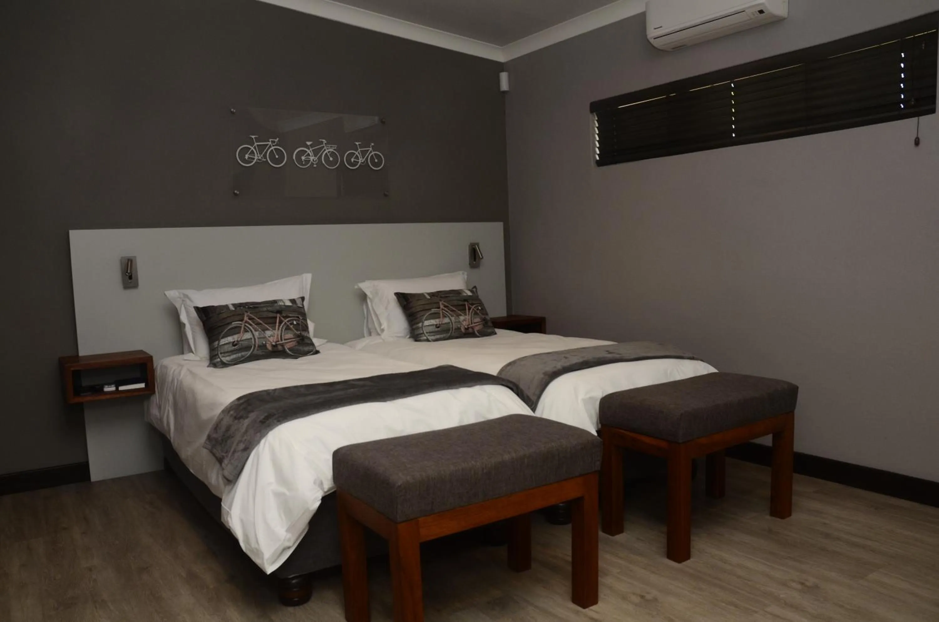 Bed in Tsessebe Guesthouse