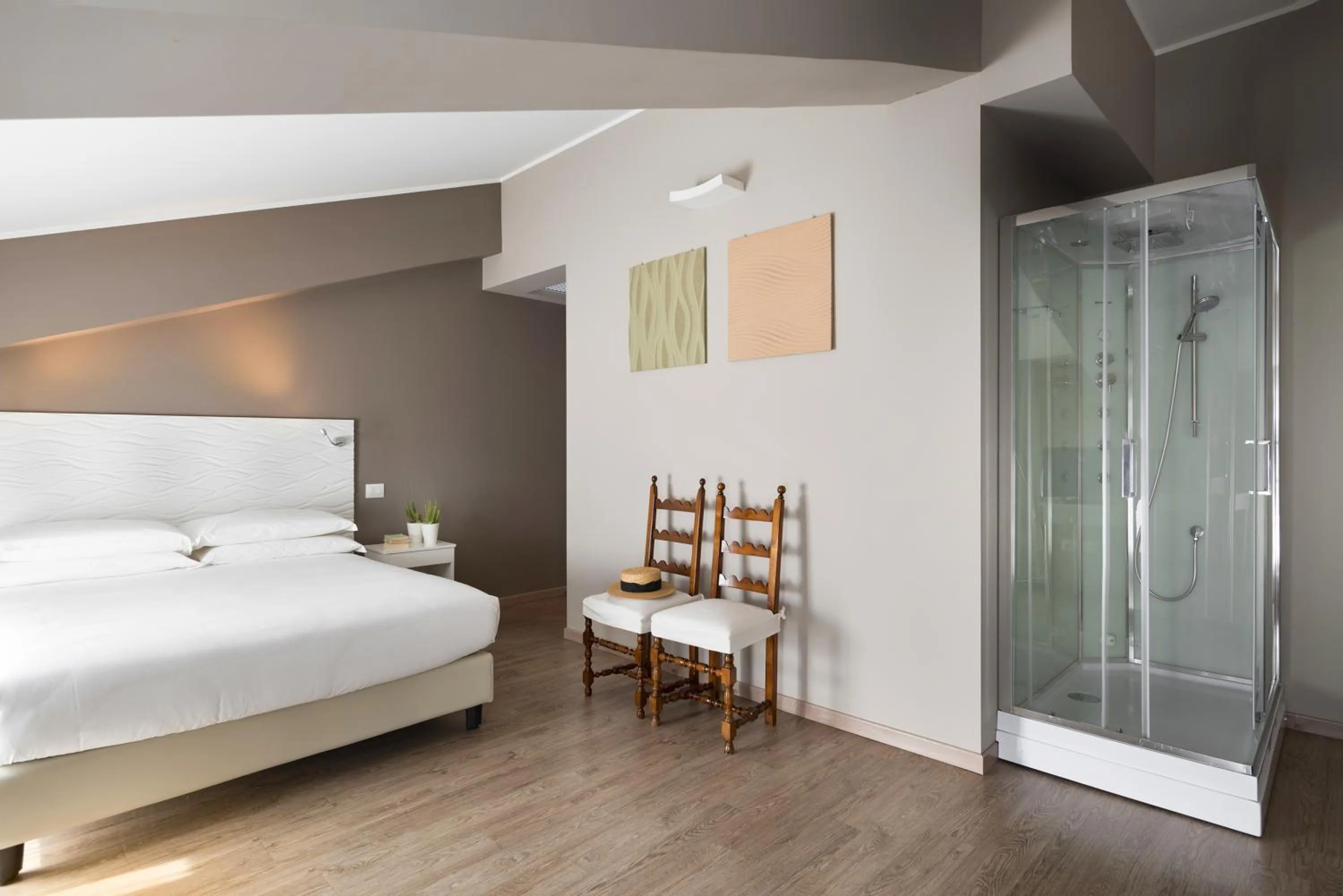 Bed in Albergo La Pace