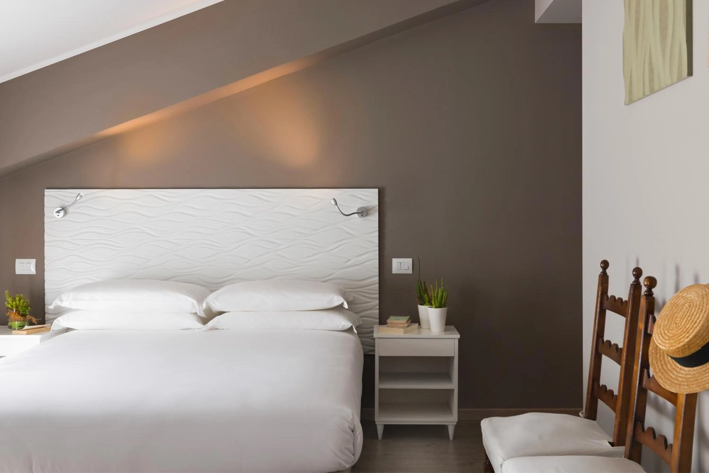 Bed in Albergo La Pace