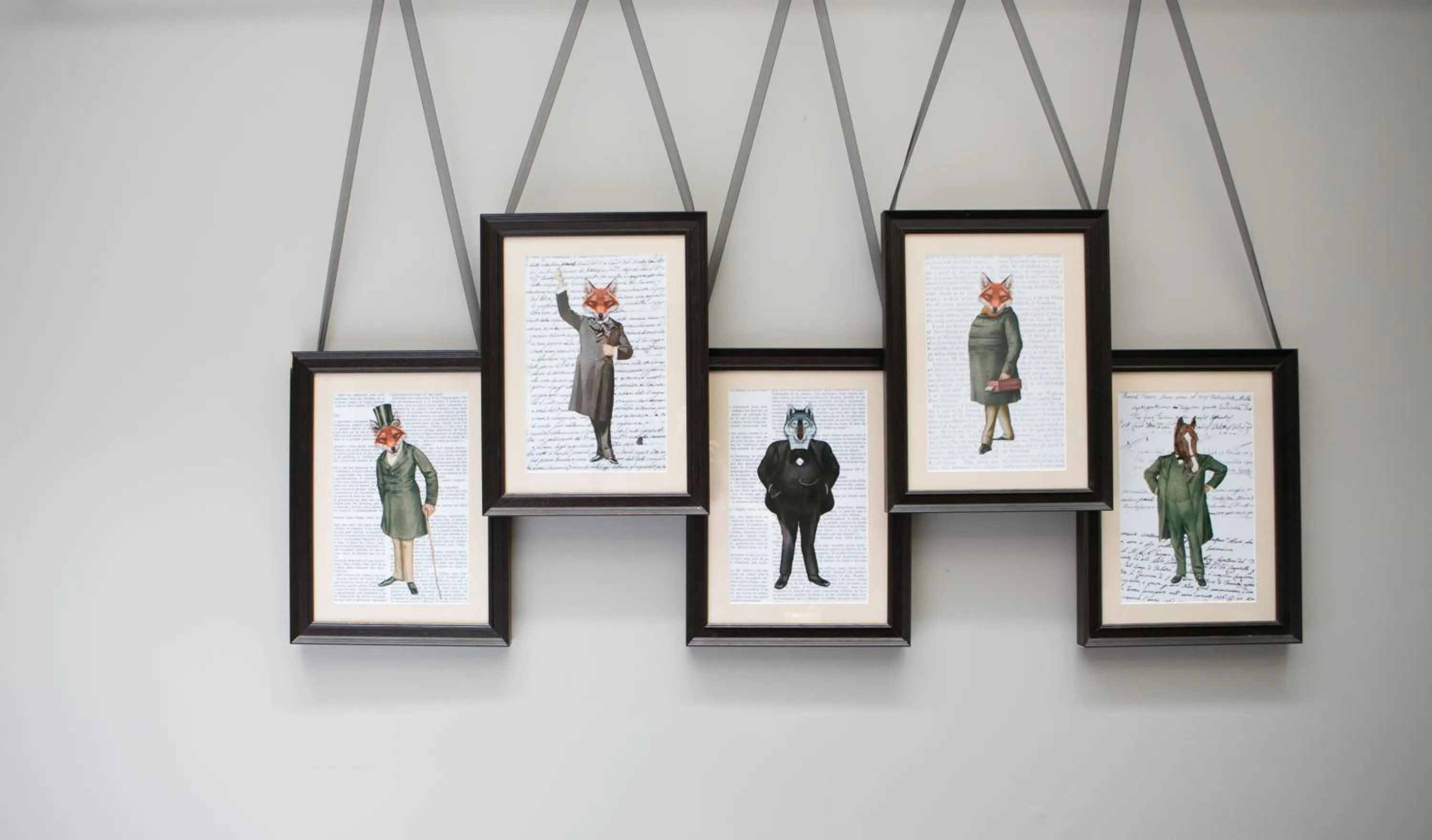 Decorative detail in Dog and Fox