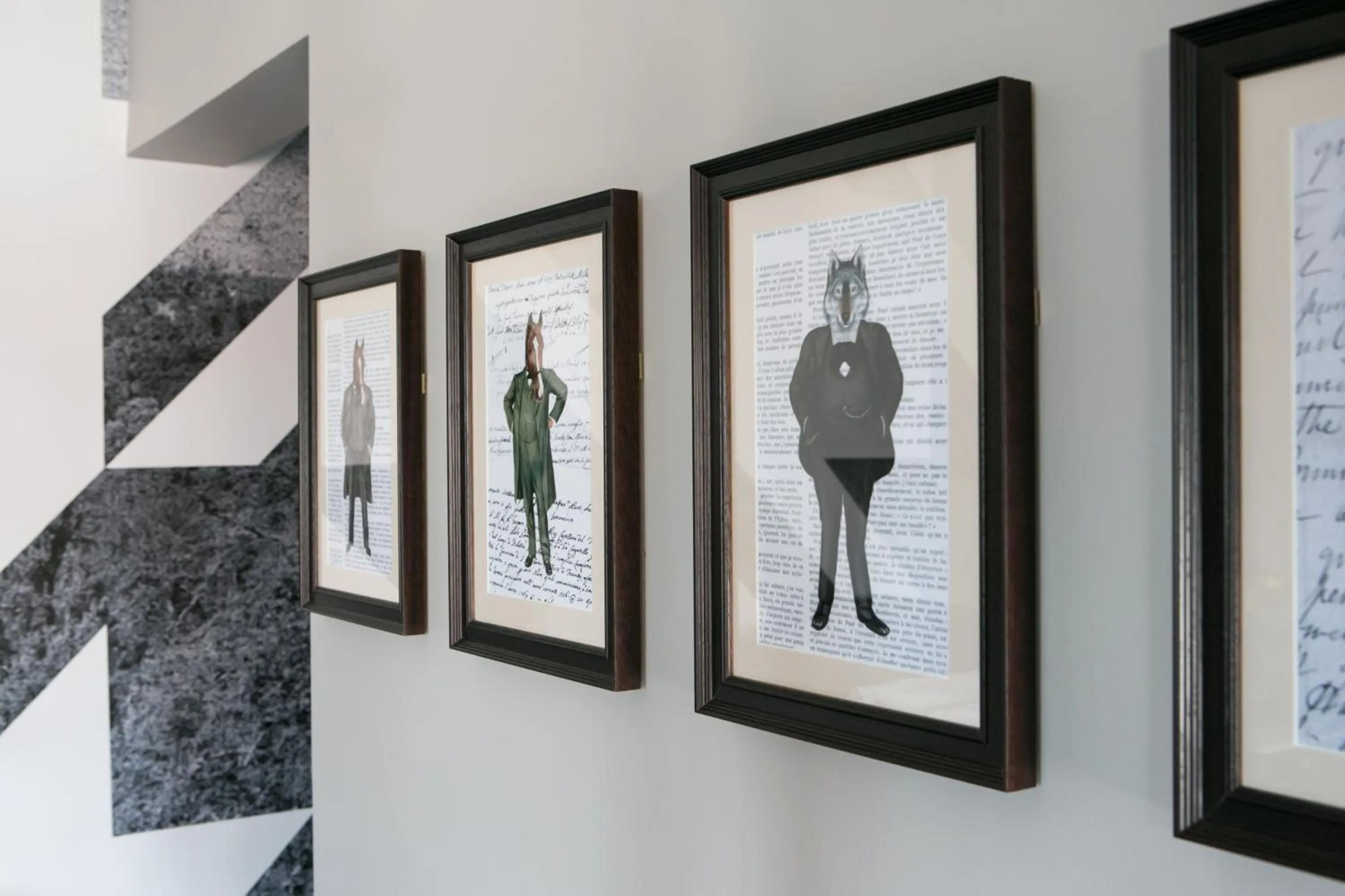 Decorative detail in Dog and Fox