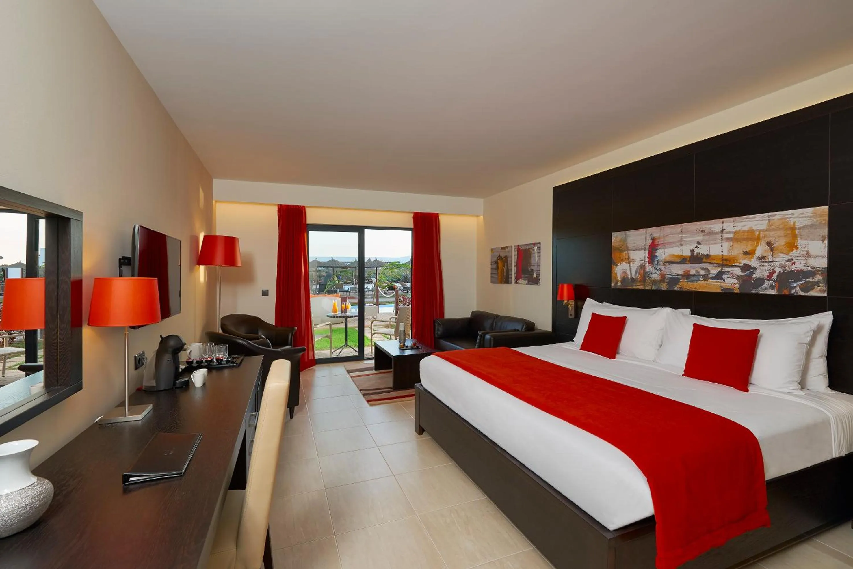 Bedroom, Bed in Melia Llana Beach Resort & Spa - Adults Only - All Inclusive