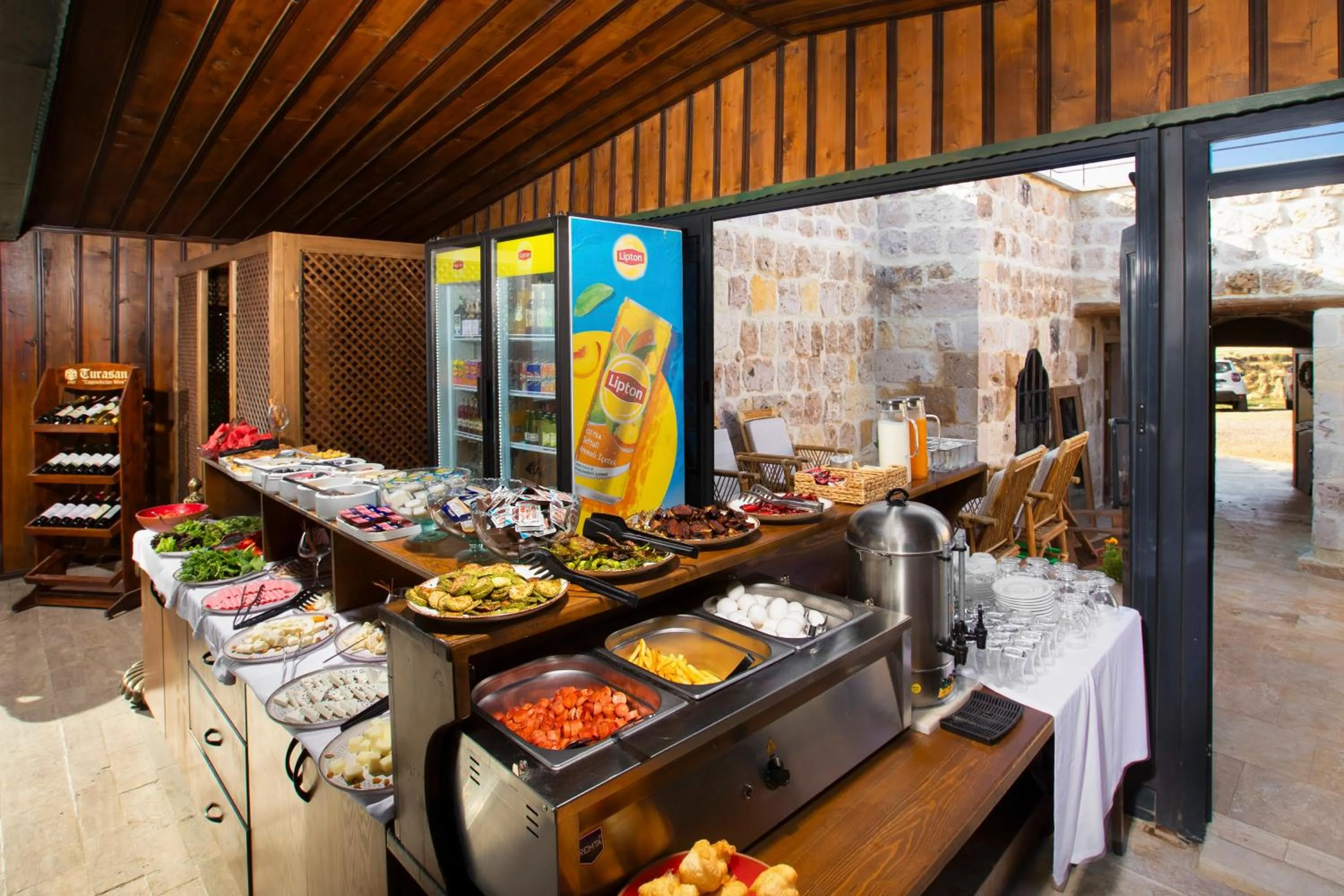 Breakfast in Dionysos Cave Cappadocia Hotel