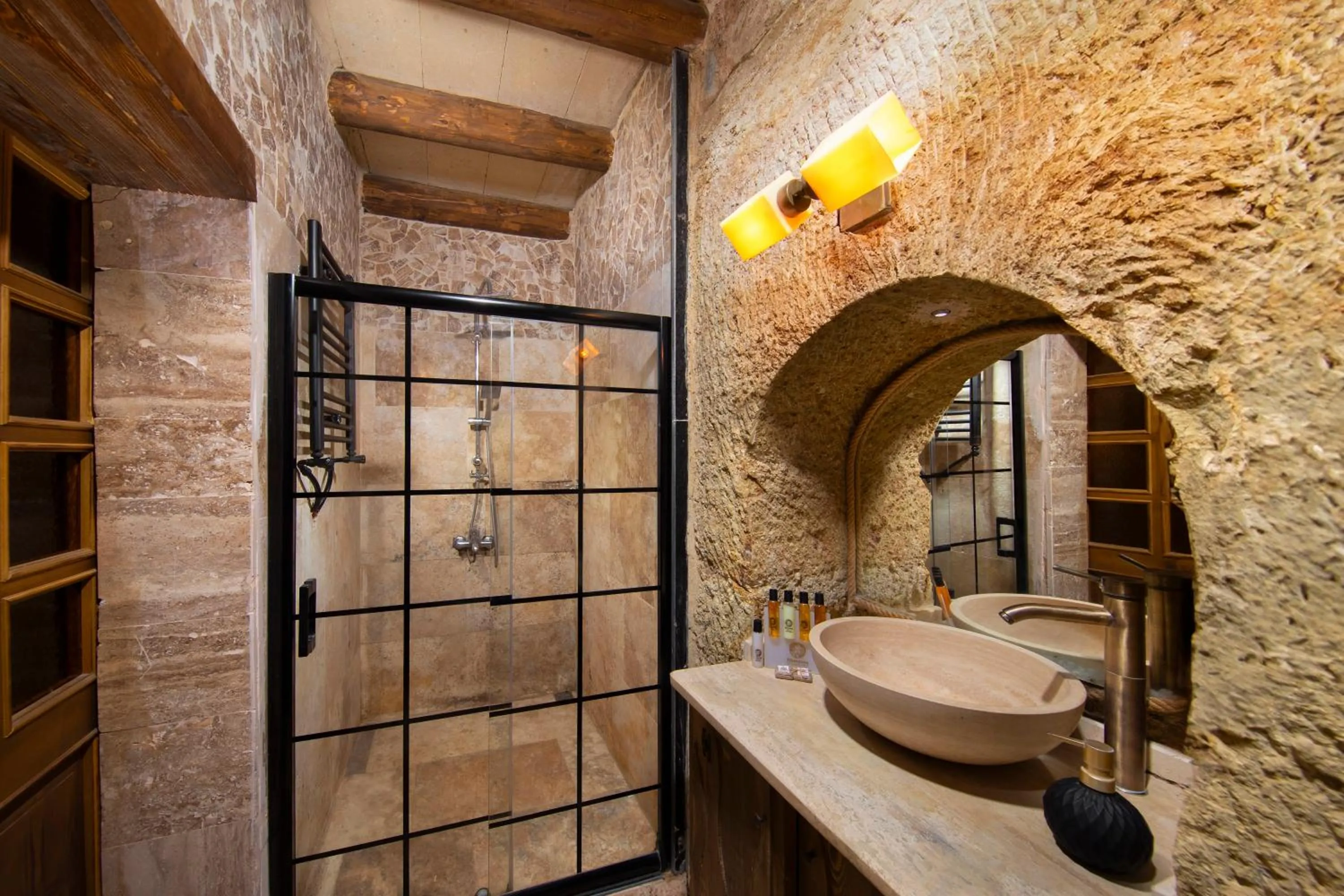 Bathroom in Dionysos Cave Cappadocia Hotel