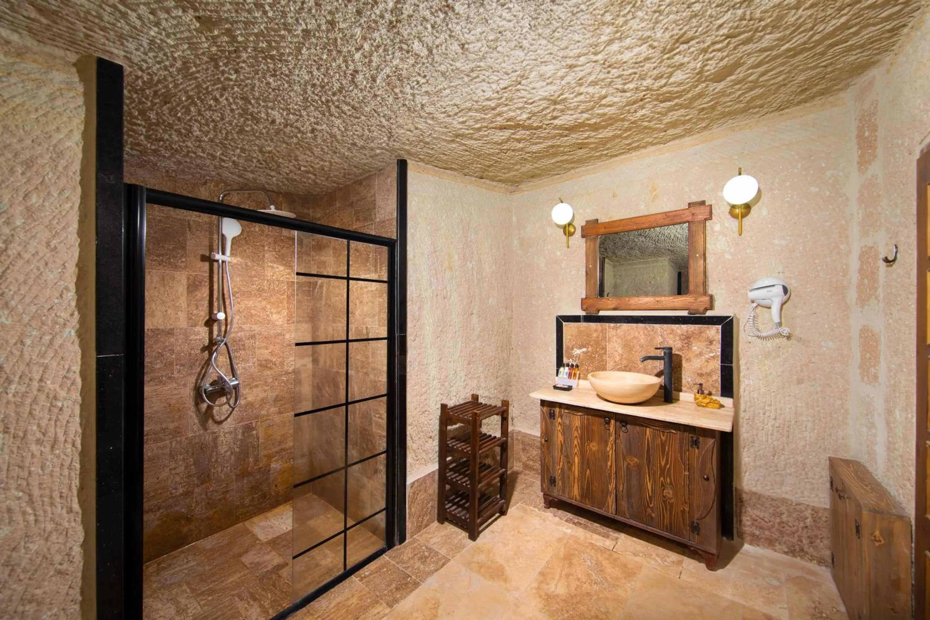 Bathroom in Dionysos Cave Cappadocia Hotel