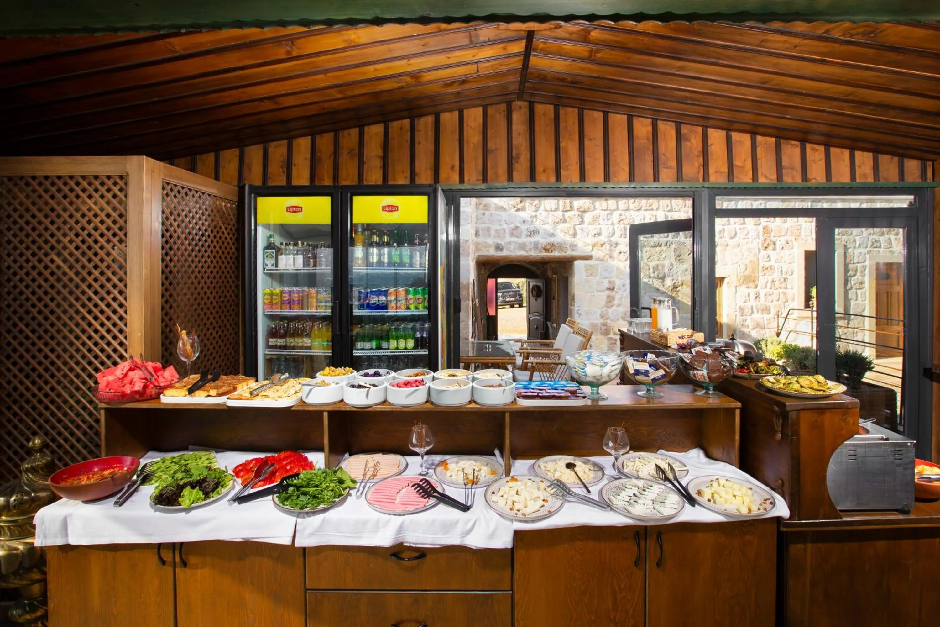 Breakfast in Dionysos Cave Cappadocia Hotel