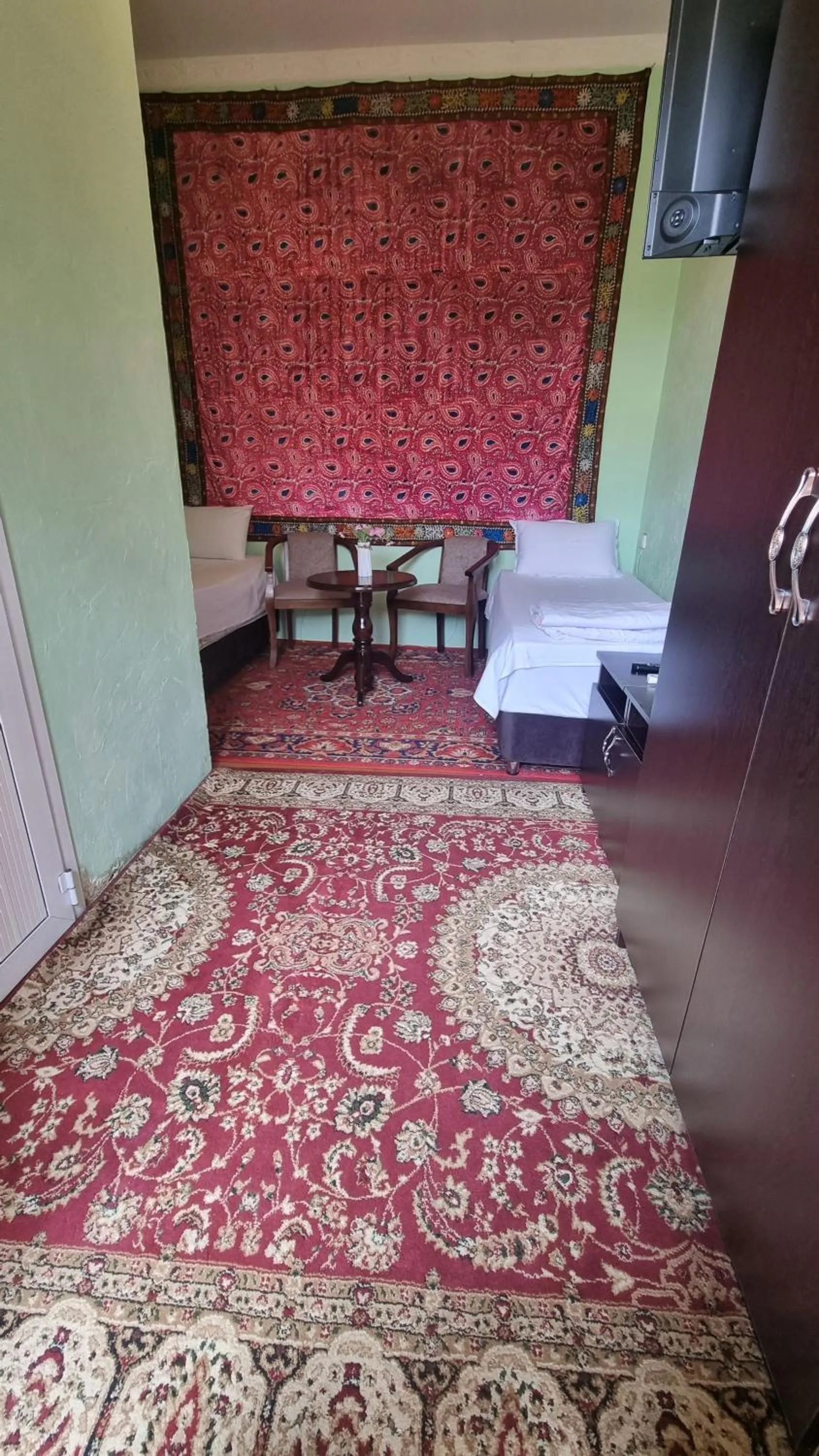 Bed in Hotel Registon Zargaron