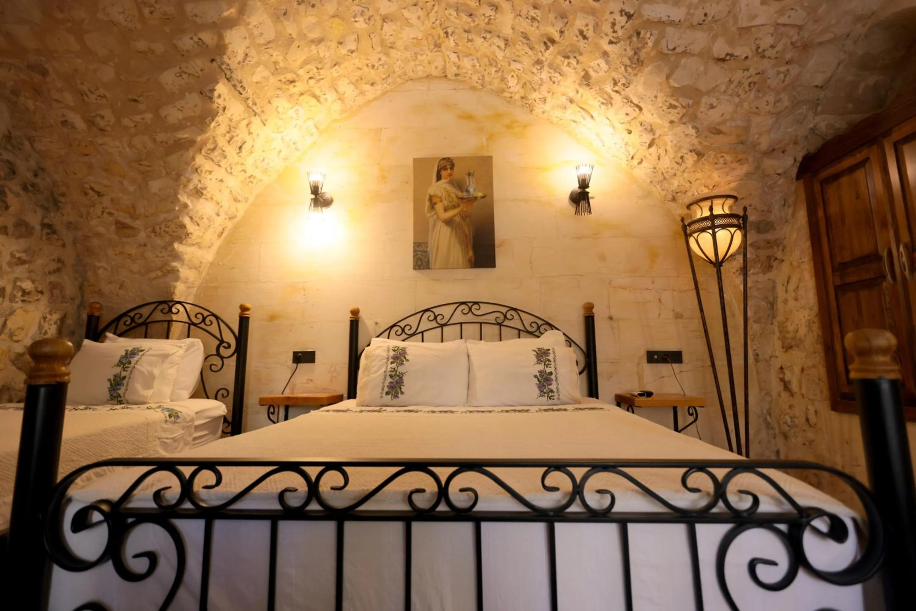 Bed in ASTARTE HOTEL