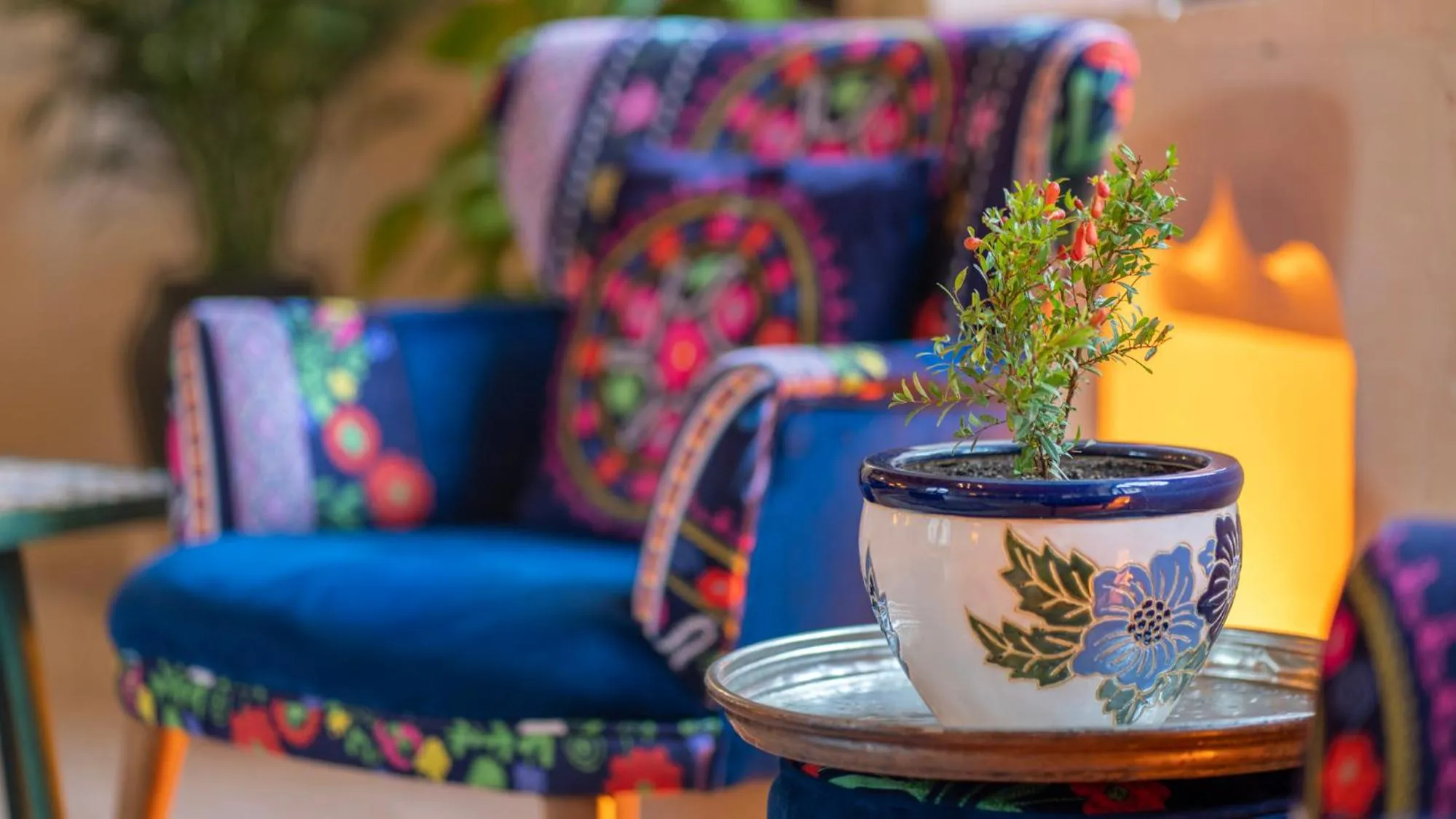 Seating area in ASTARTE HOTEL