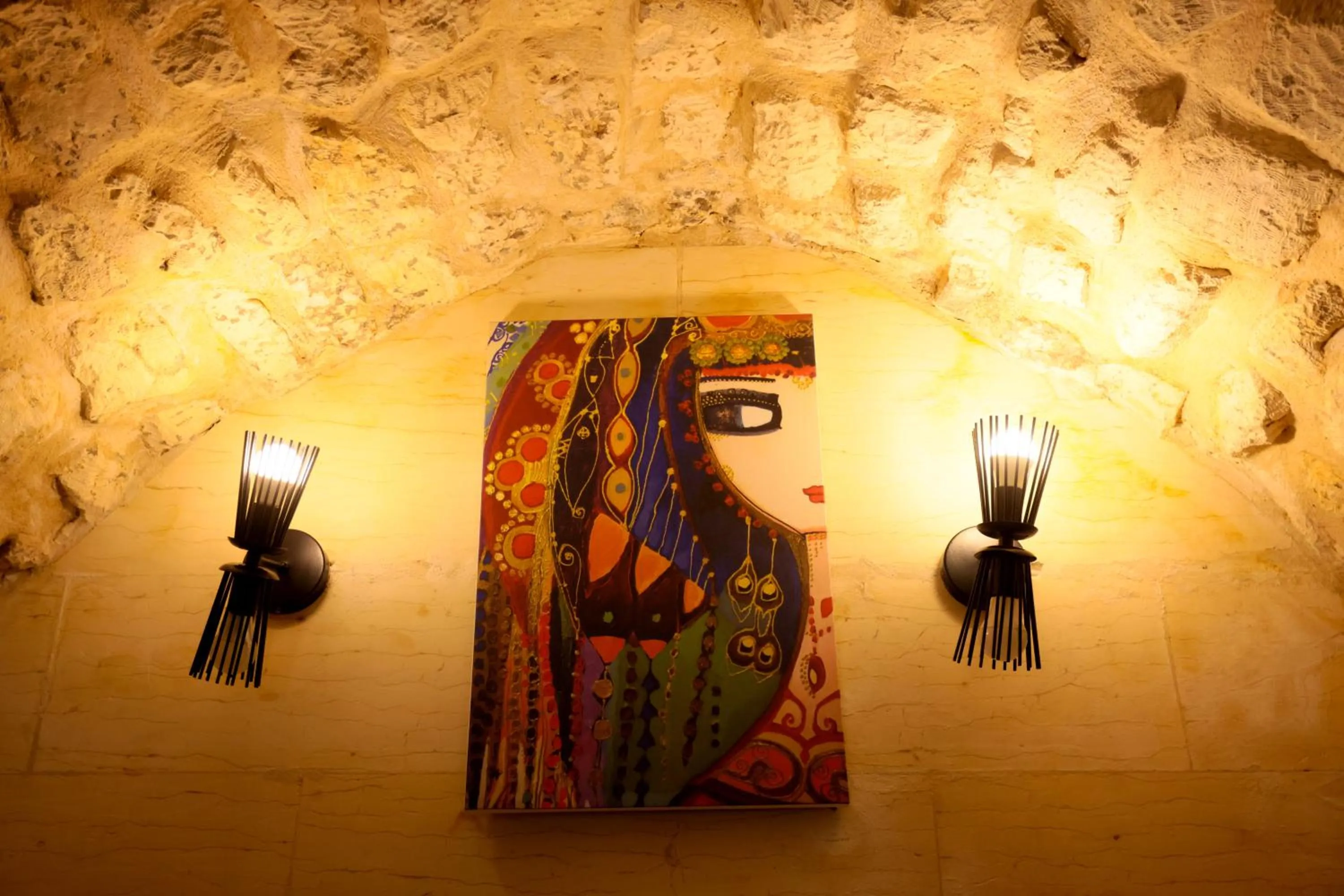 Decorative detail in ASTARTE HOTEL