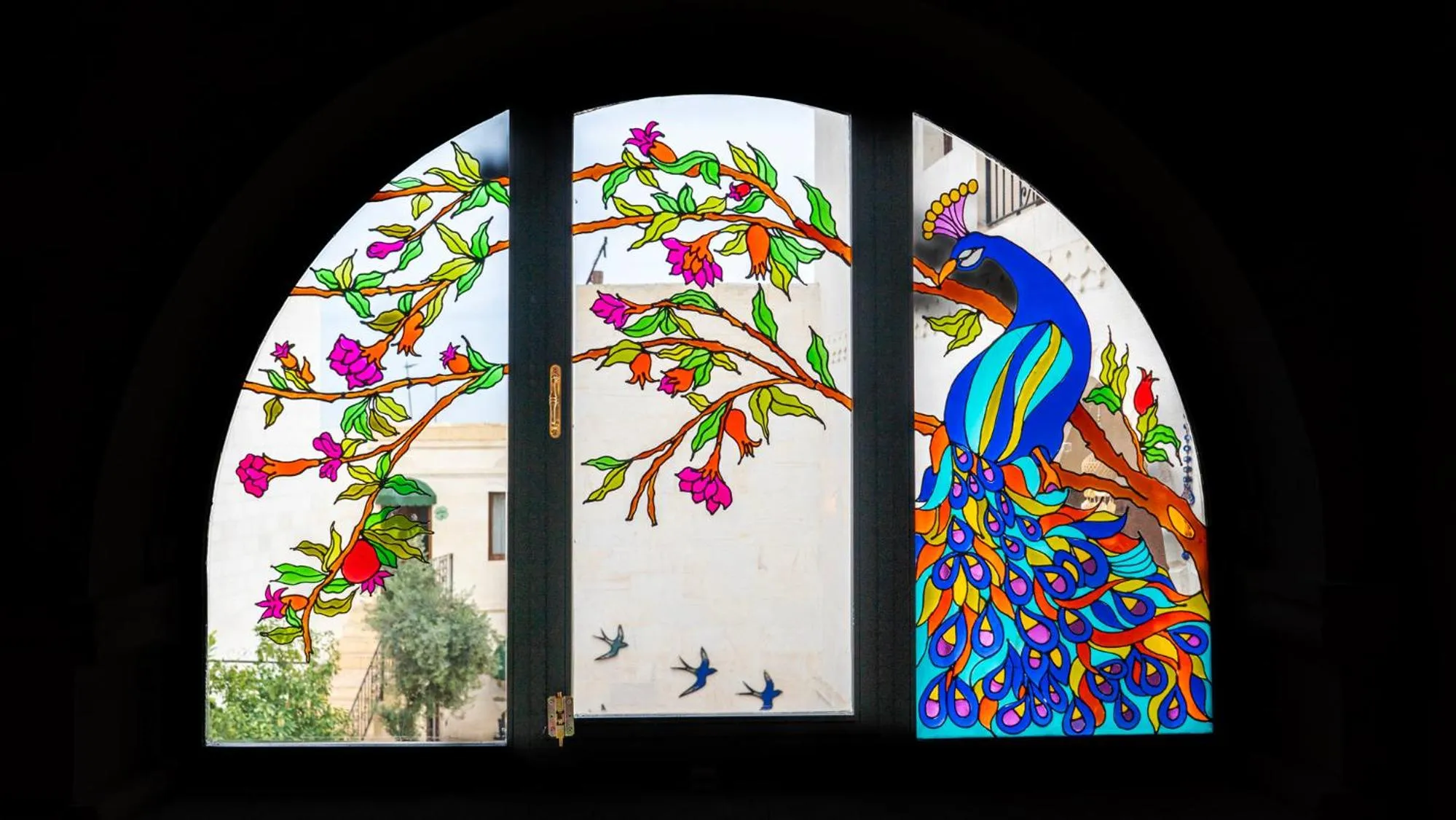 Decorative detail in ASTARTE HOTEL