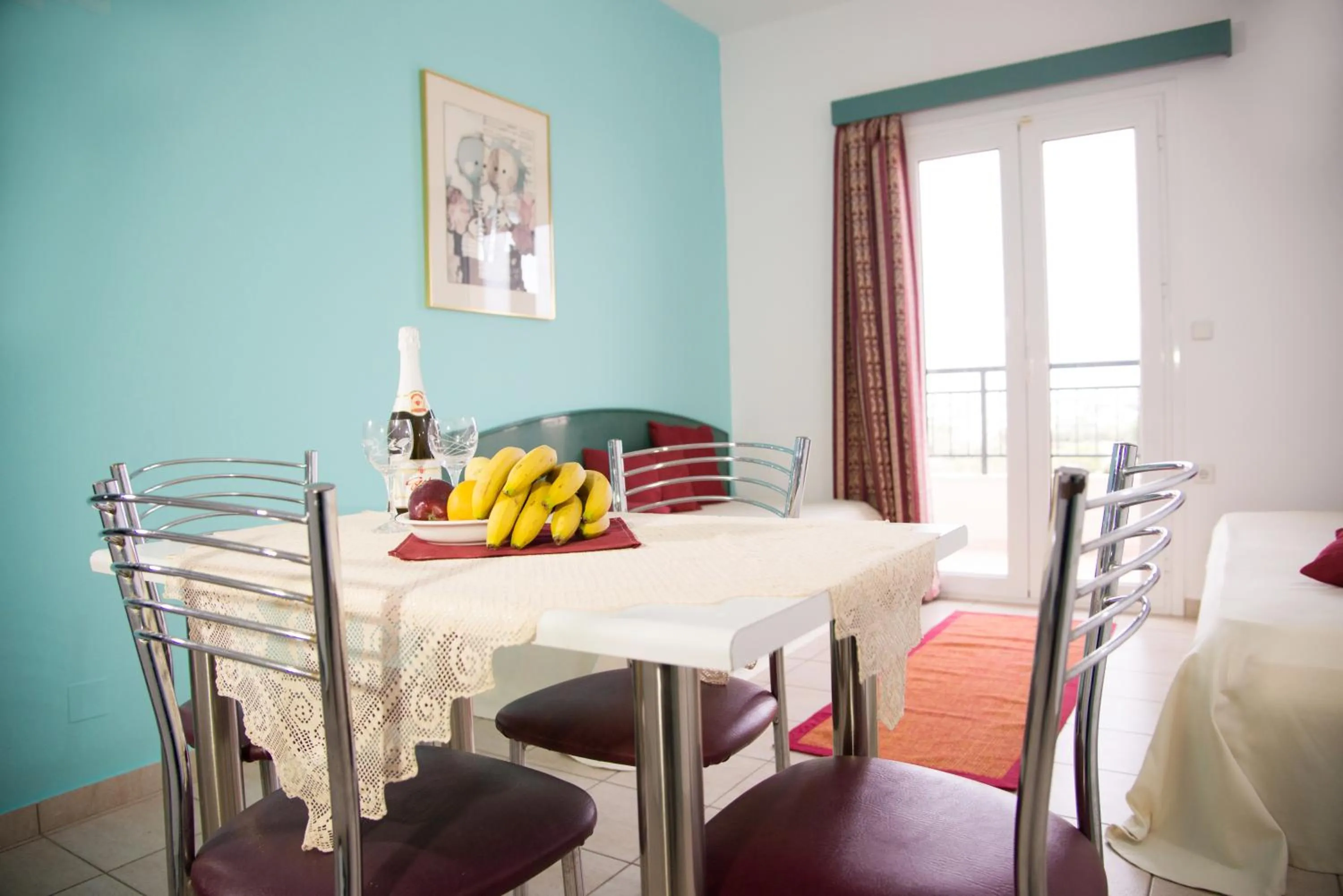 Living room in Theoni Apartments