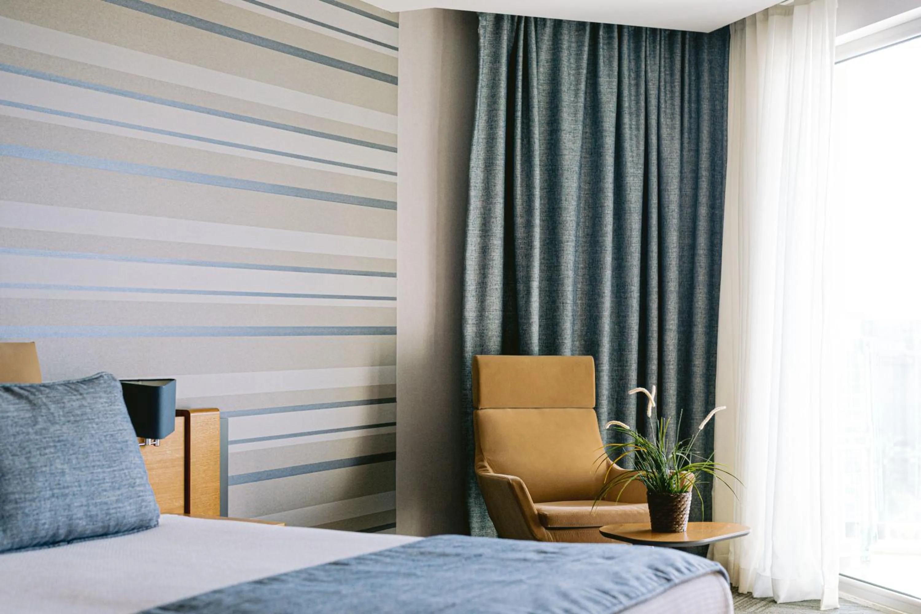 Seating area, Bed in Ilica Hotel Spa & Wellness Resort