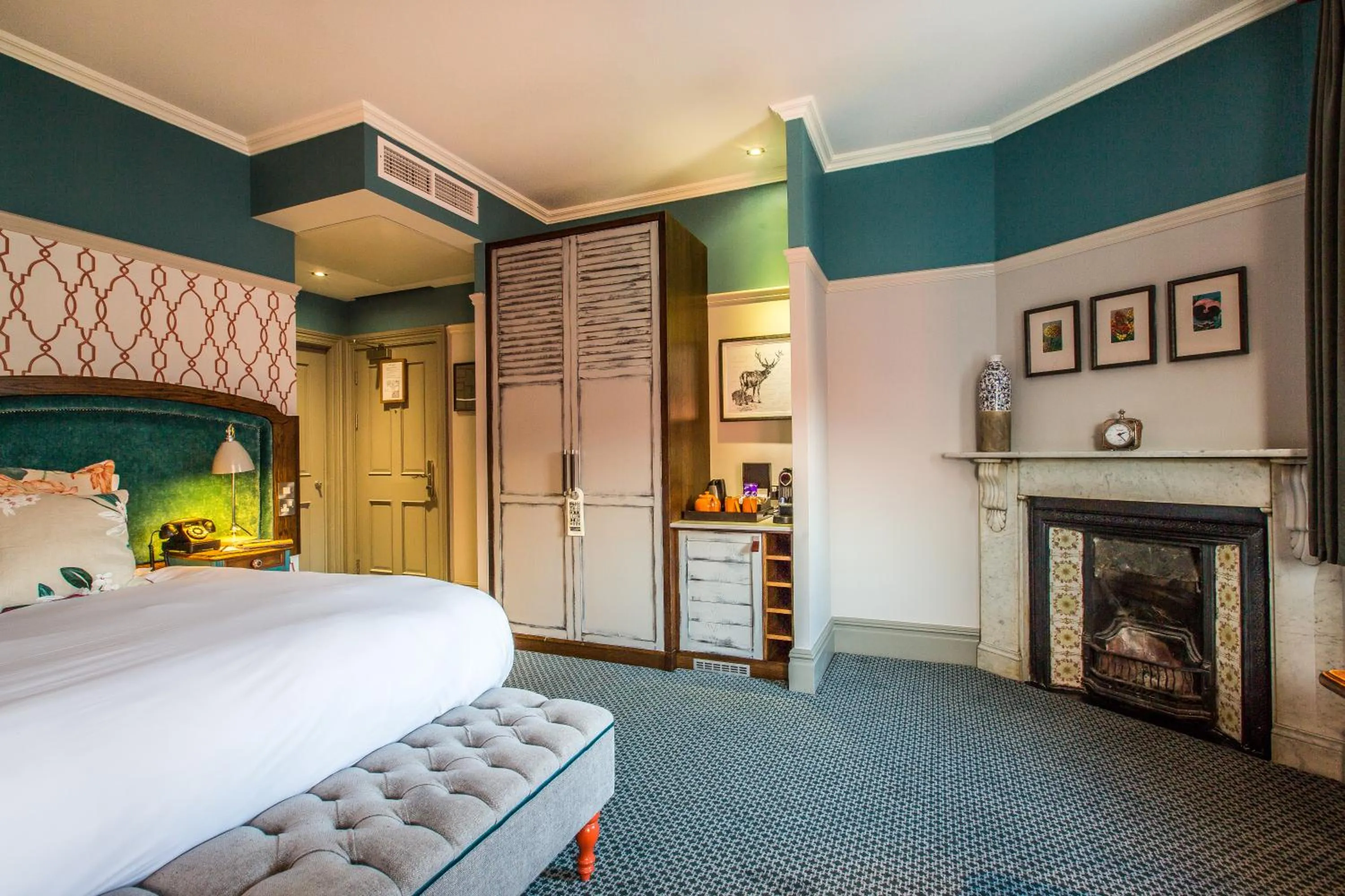 Decorative detail, Bed in Orange Tree