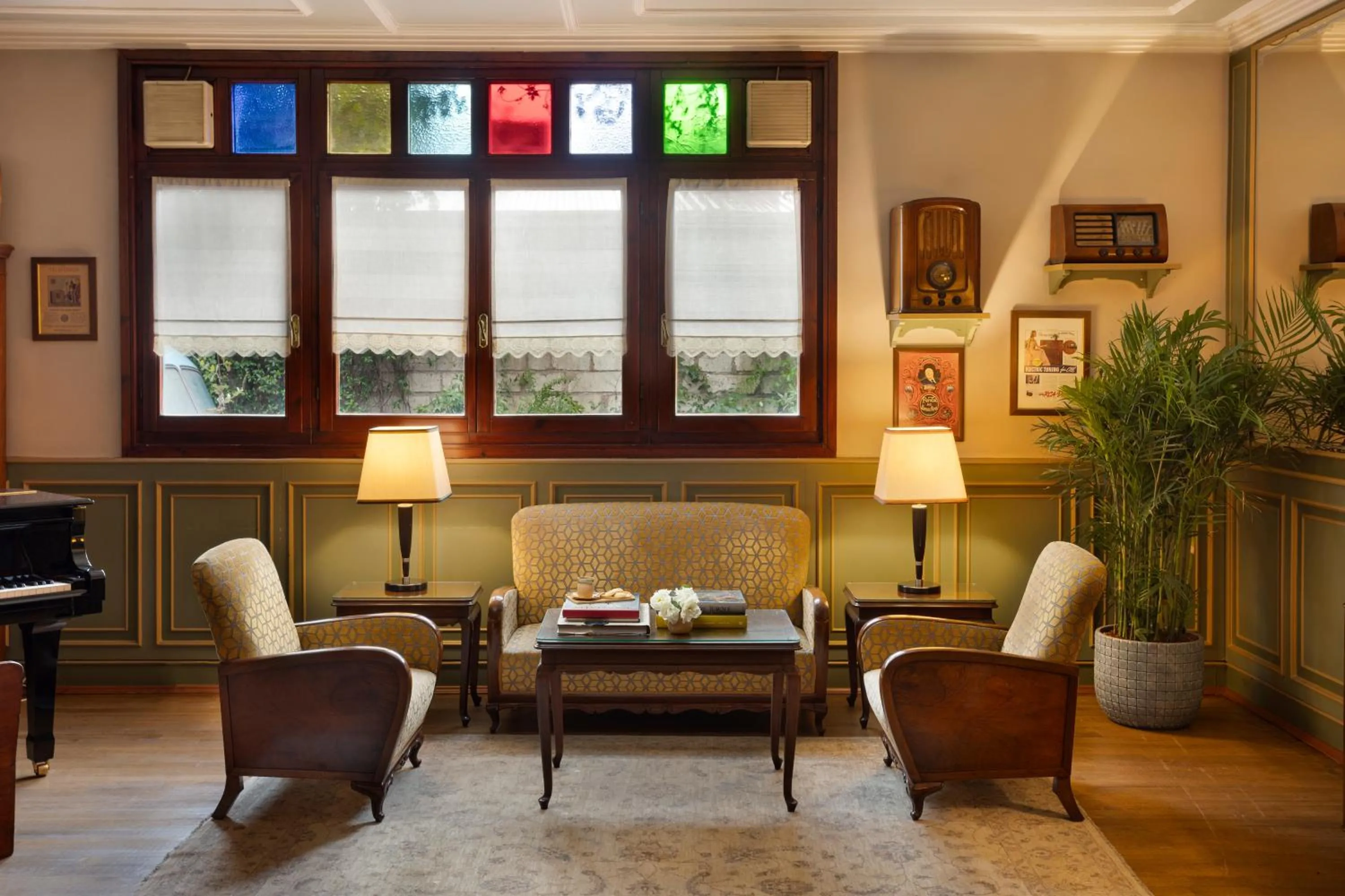 Seating area in Armada Istanbul Old City Hotel