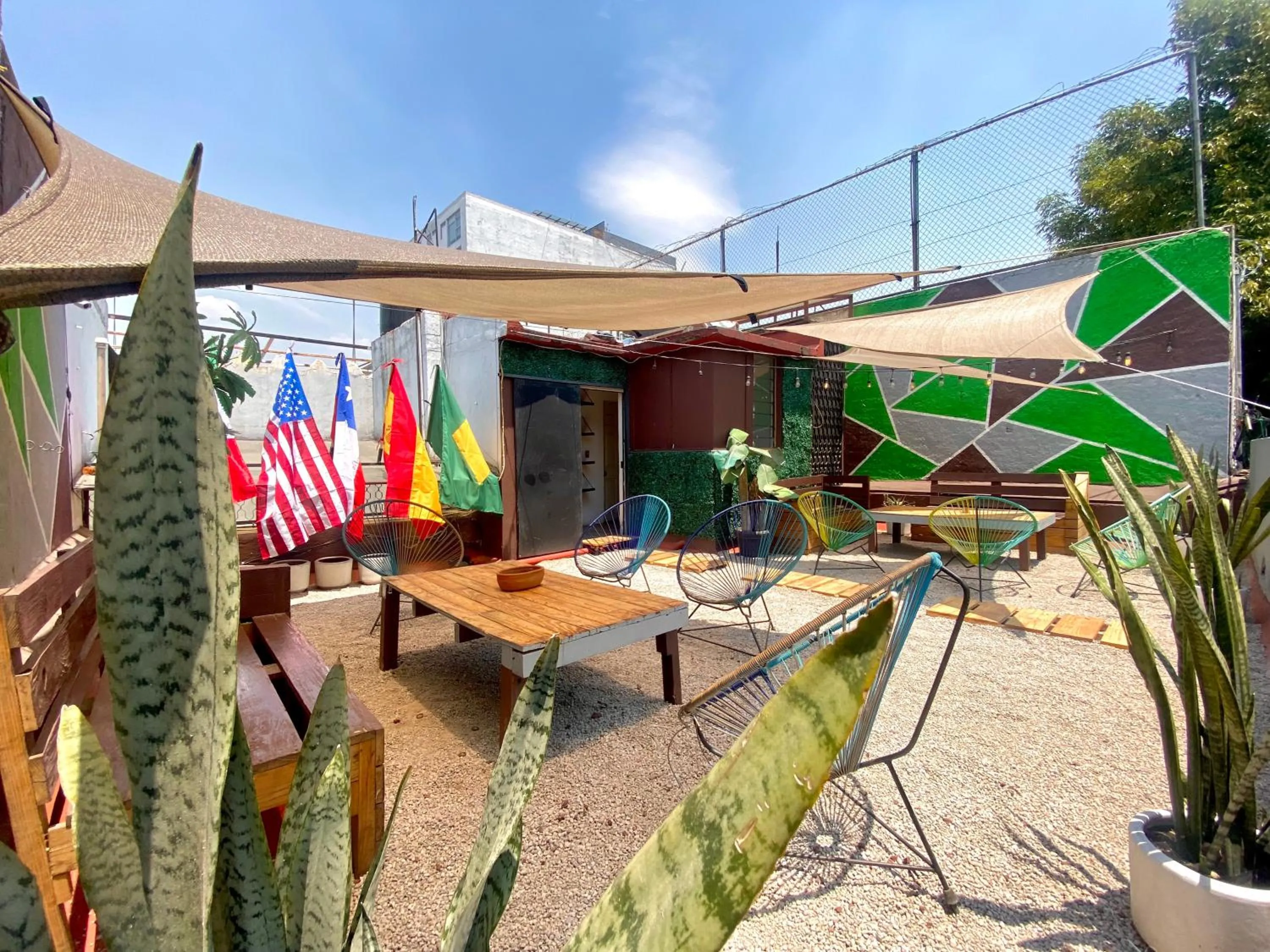 Balcony/Terrace in ROOMIES HOSTEL Condesa