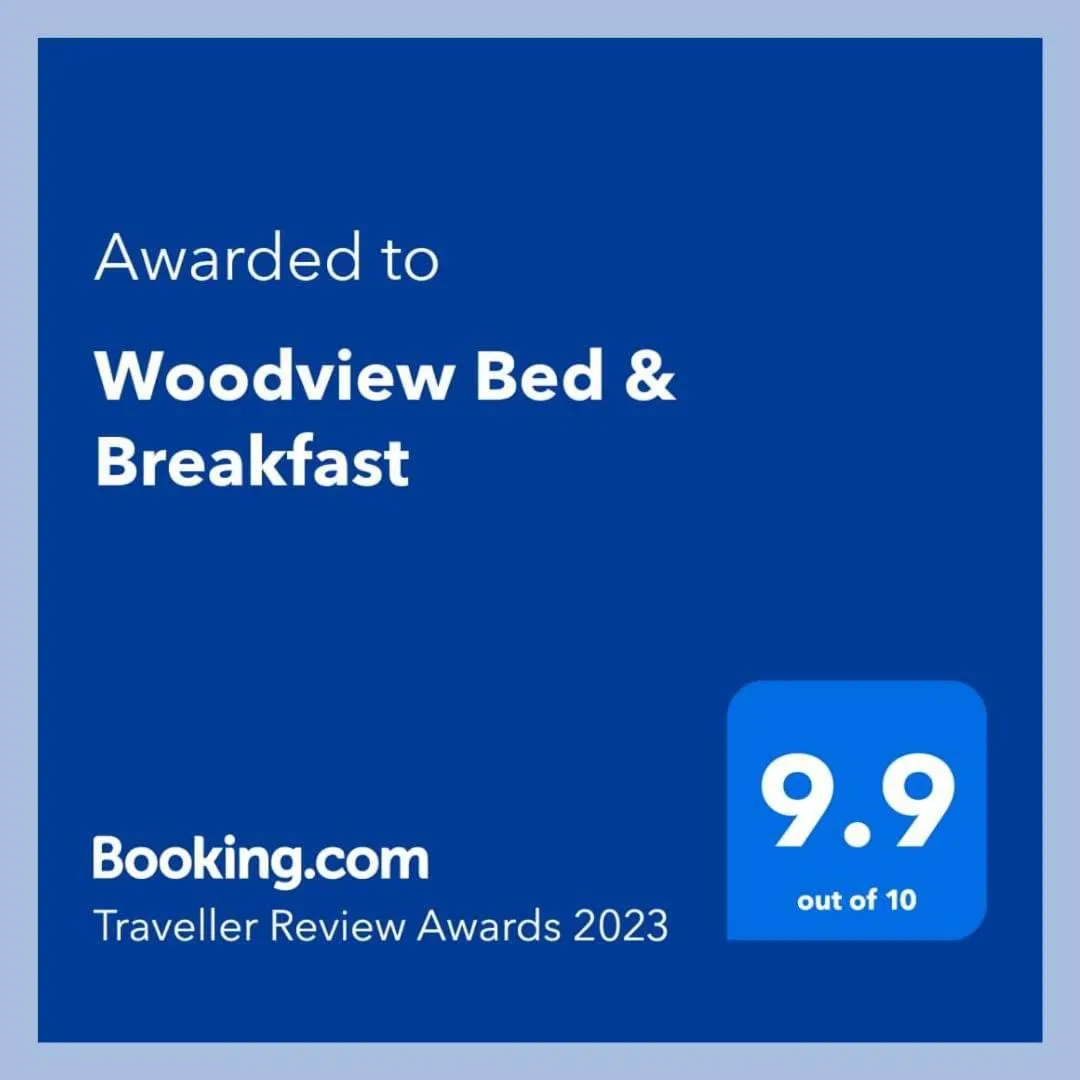 Certificate/Award in Woodview Bed & Breakfast