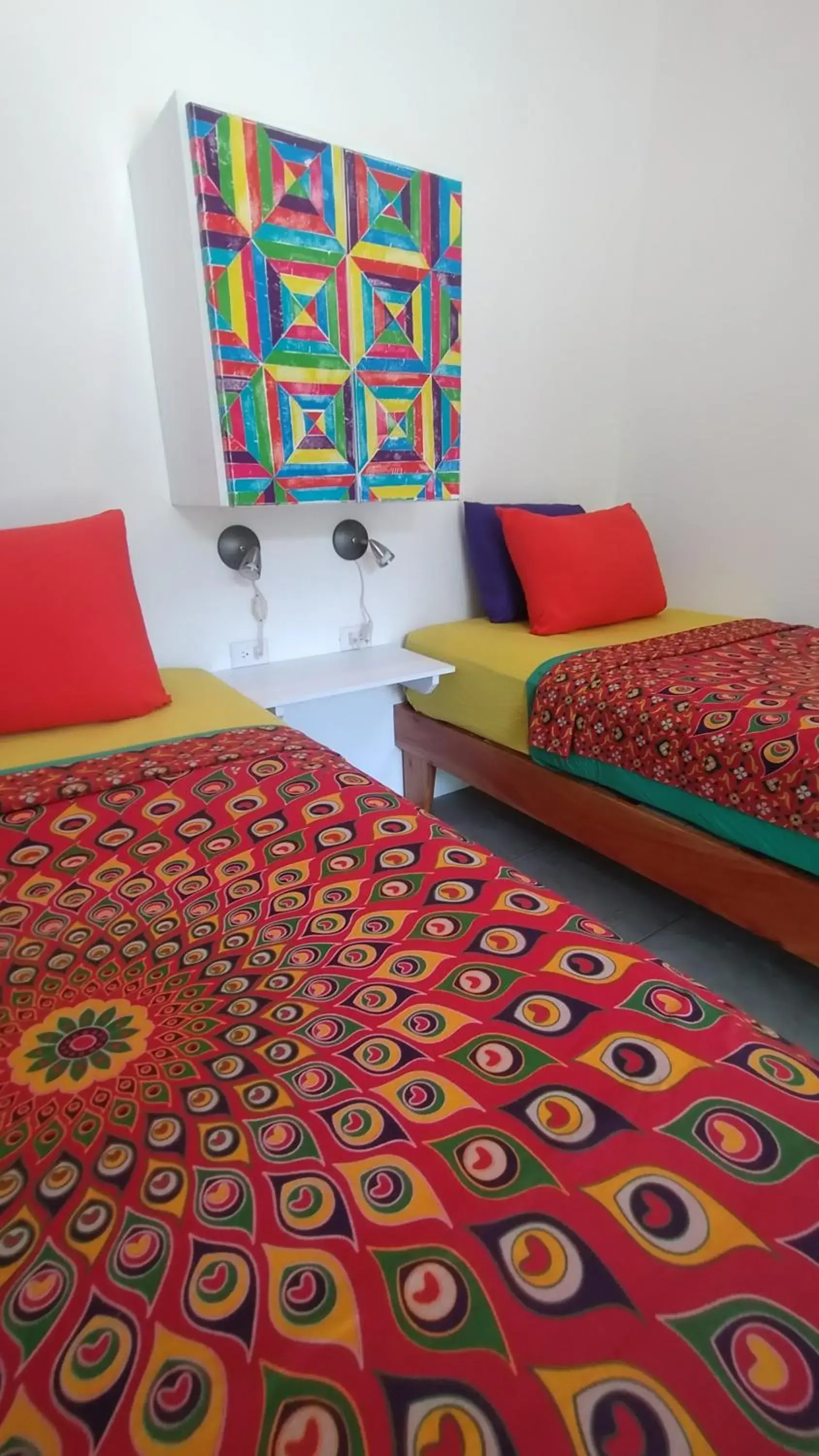 Twin Room with Private Bathroom in Casajungla Hostel Twin Room with Private Bathroom in Casajungla Hostel