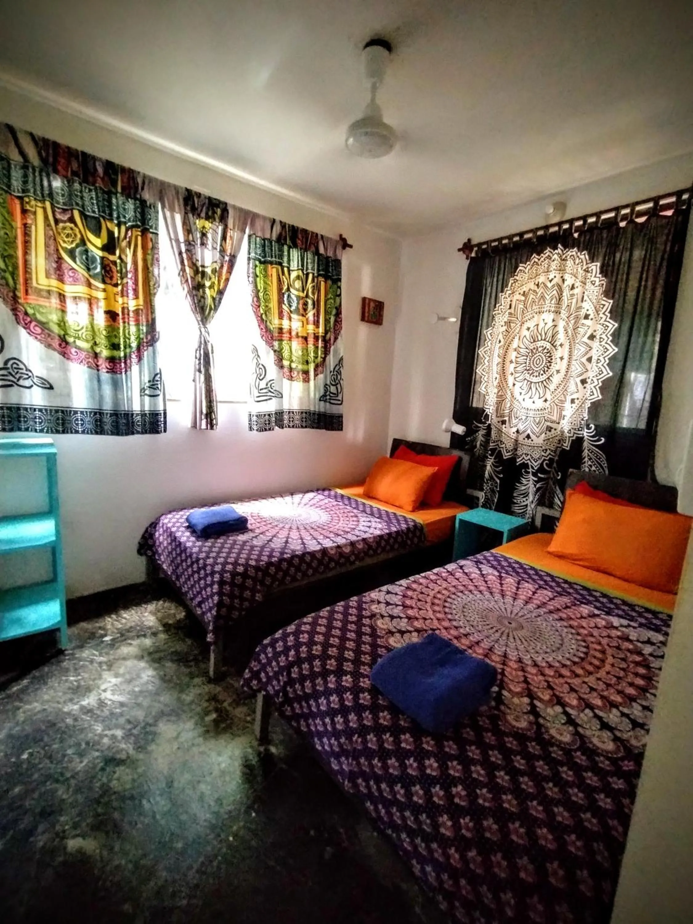 Twin Room Shared Bathroom in Casajungla Hostel