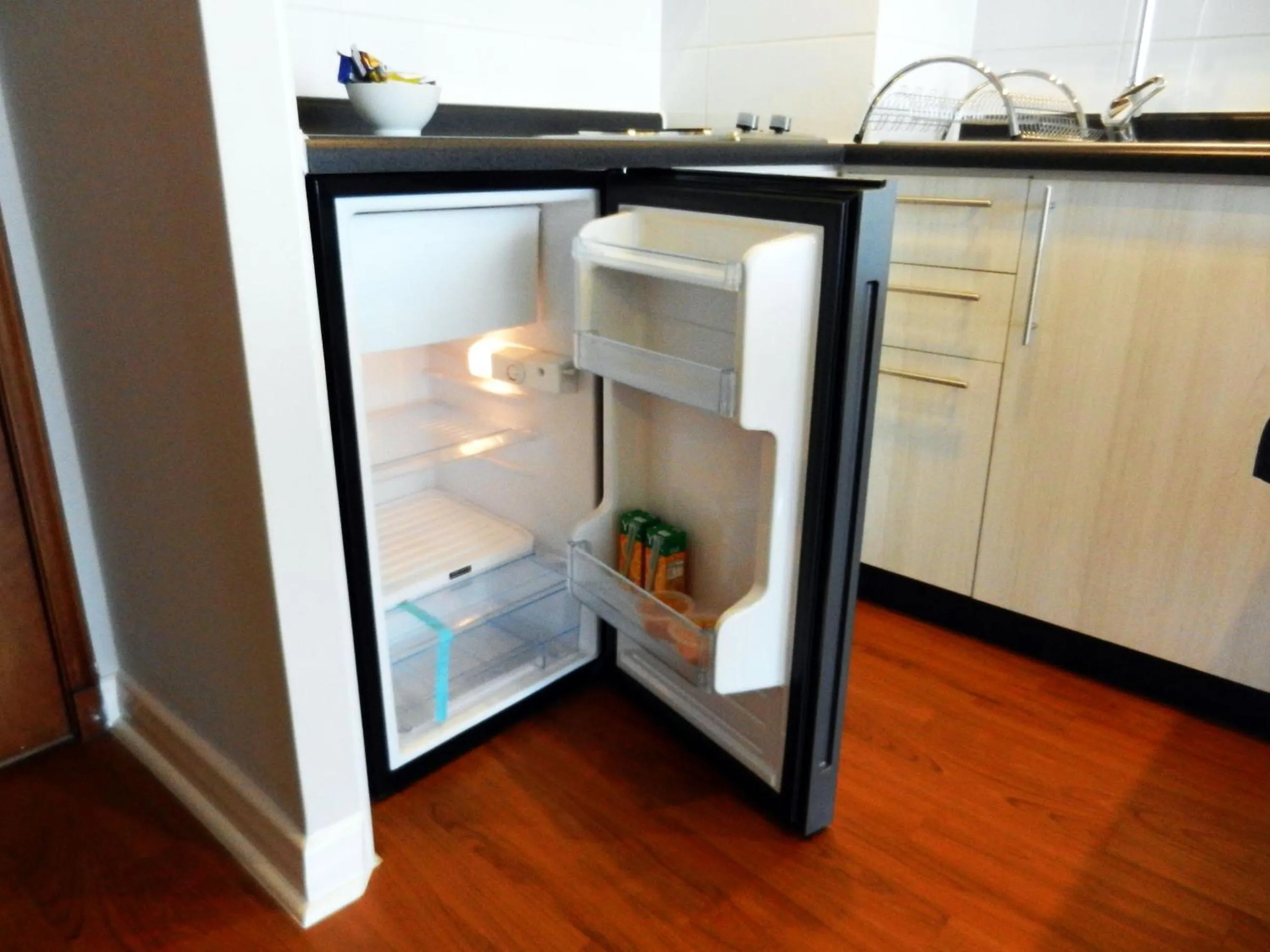 Kitchen or kitchenette in Apartamentos Terrazas de Talca