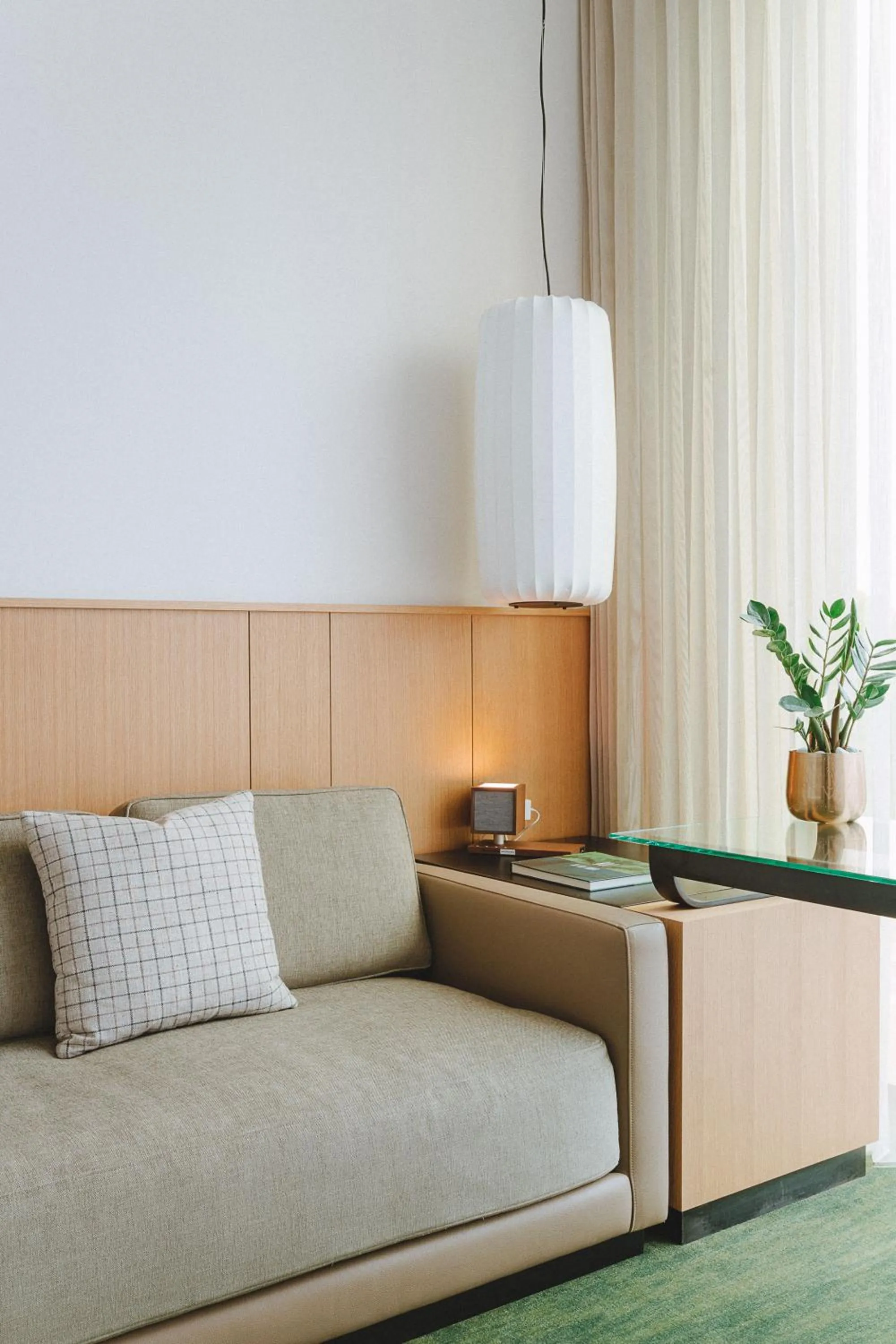 Seating area in The Loren Hotel Austin