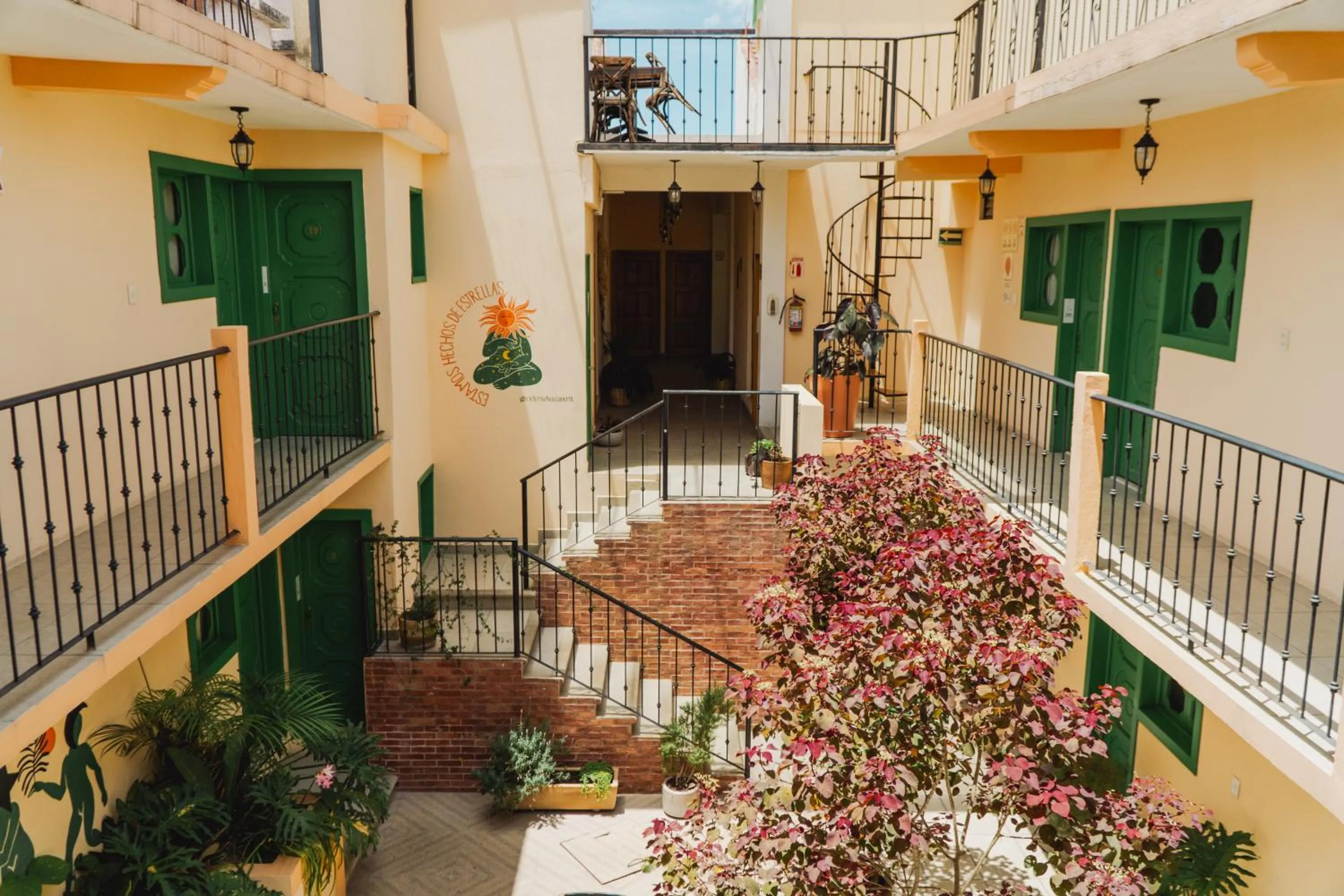 Facade/entrance in Hotel Cielo y Selva, San Cristobal de las Casas