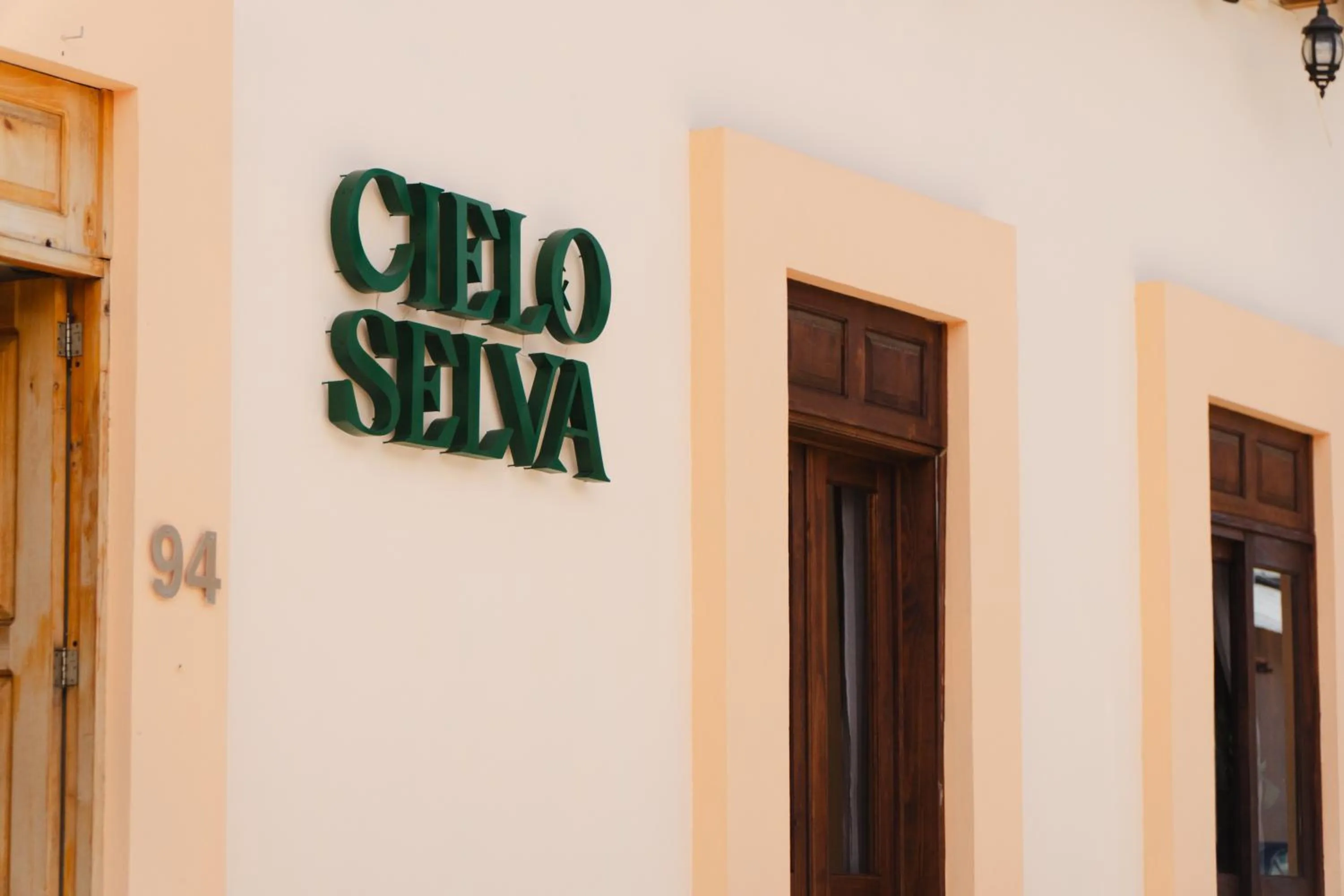 Facade/entrance in Hotel Cielo y Selva, San Cristobal de las Casas